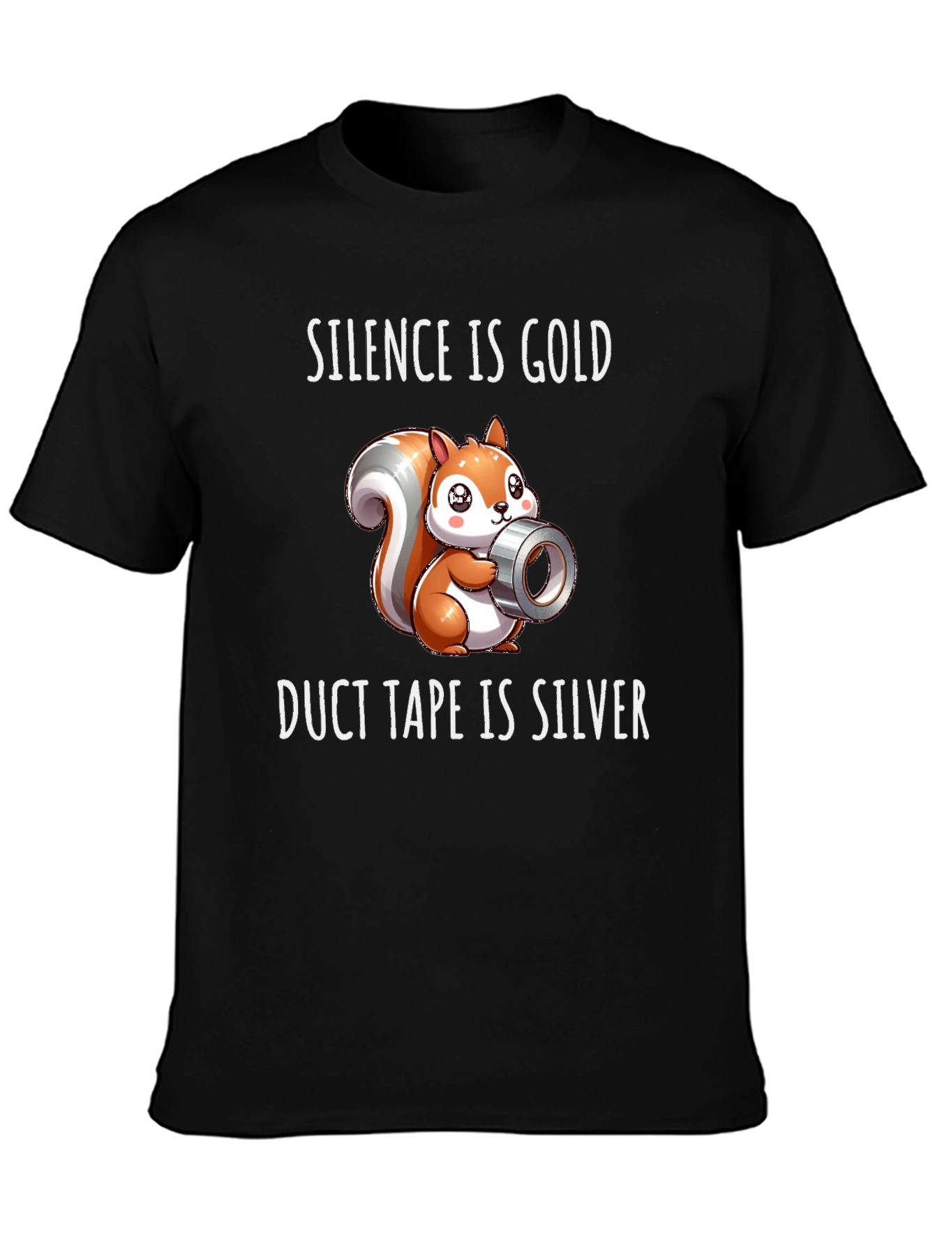 Silence is Gold Duct Tape is Silver T-Shirt