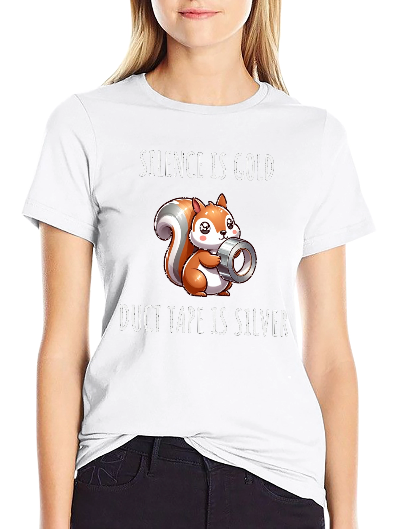 Silence is Gold Duct Tape is Silver T-Shirt