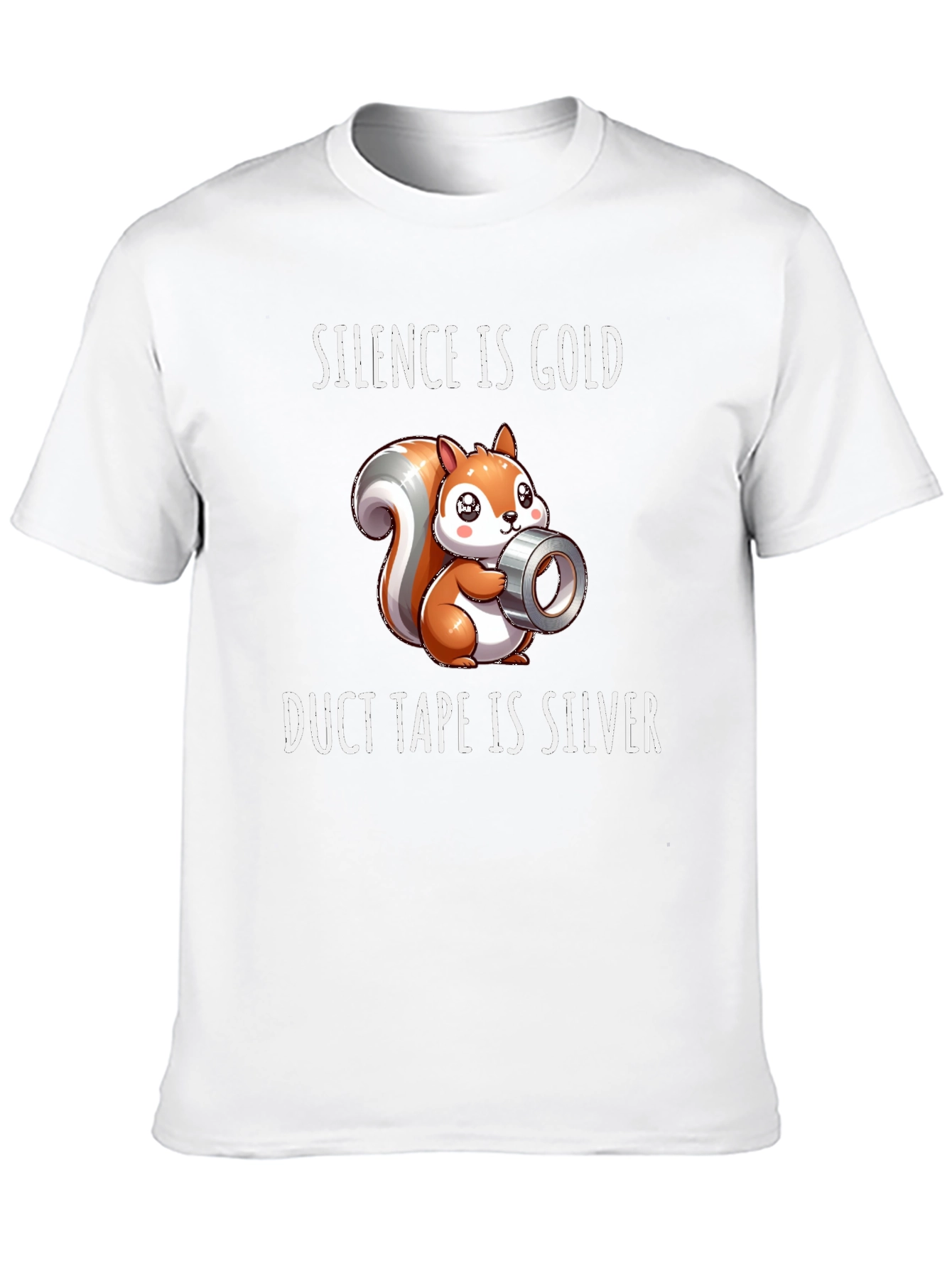 Silence is Gold Duct Tape is Silver T-Shirt