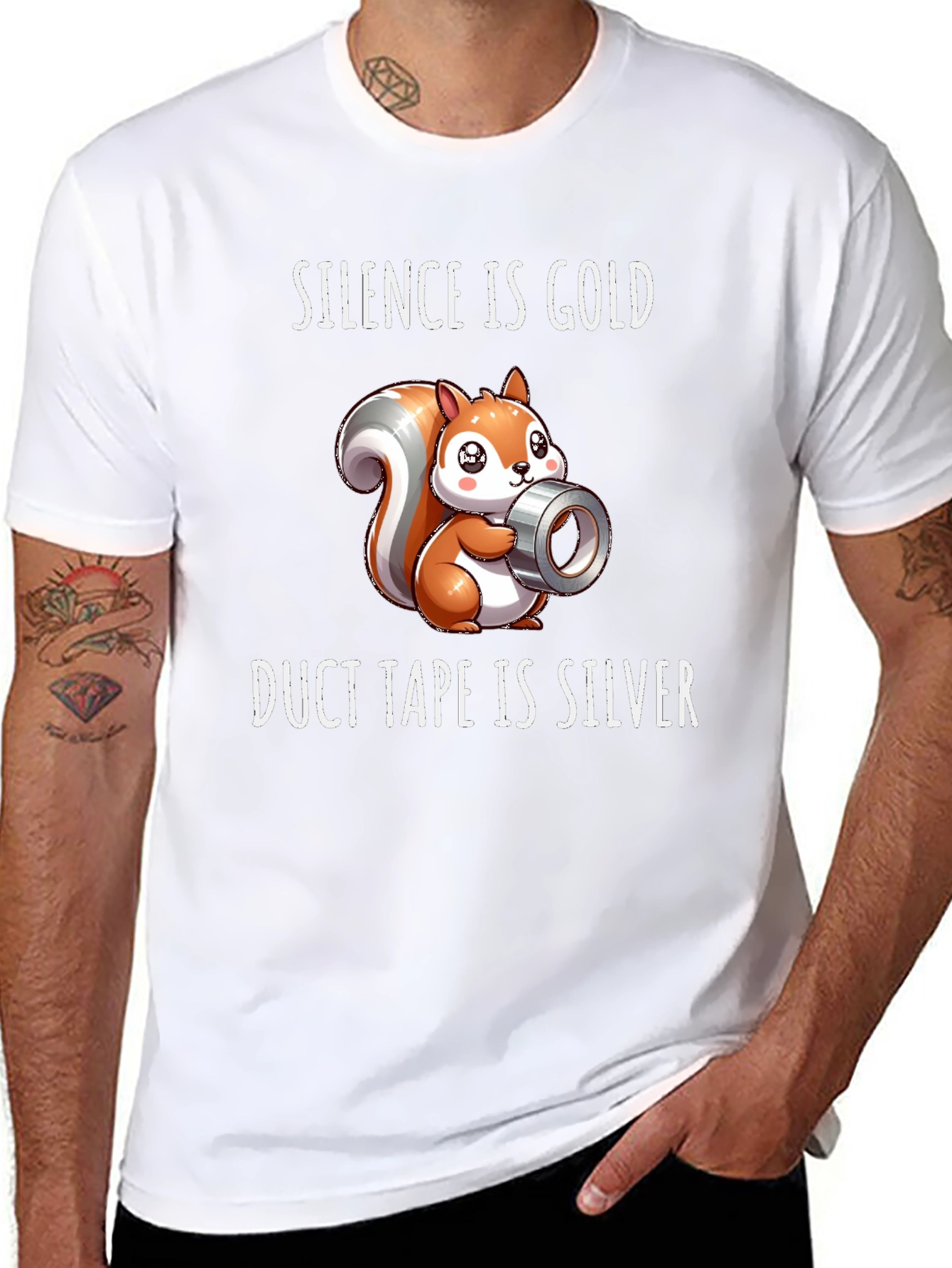Silence is Gold Duct Tape is Silver T-Shirt