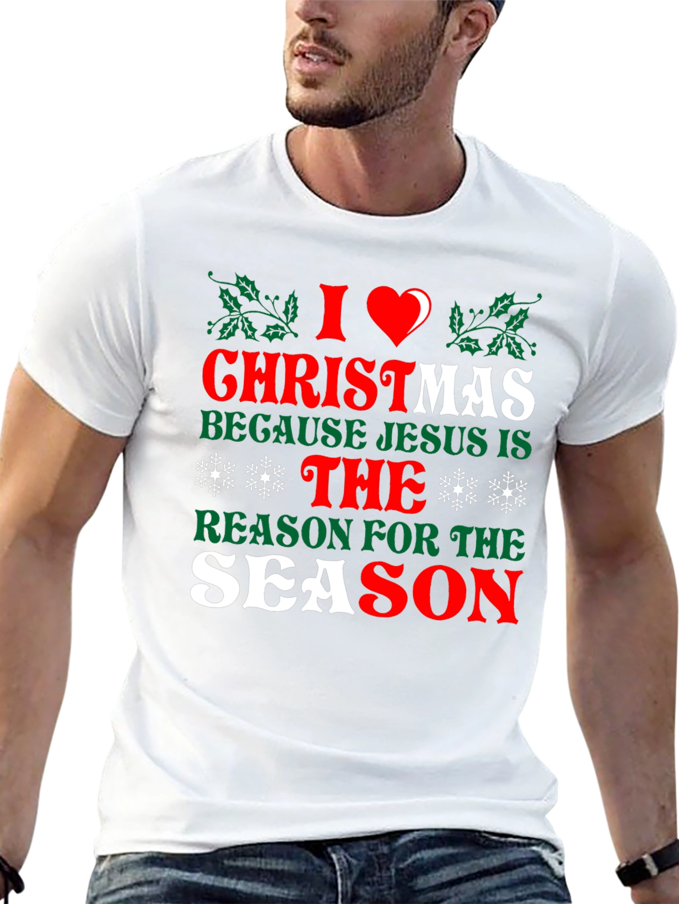 I Heart Christmas Graphic Tee