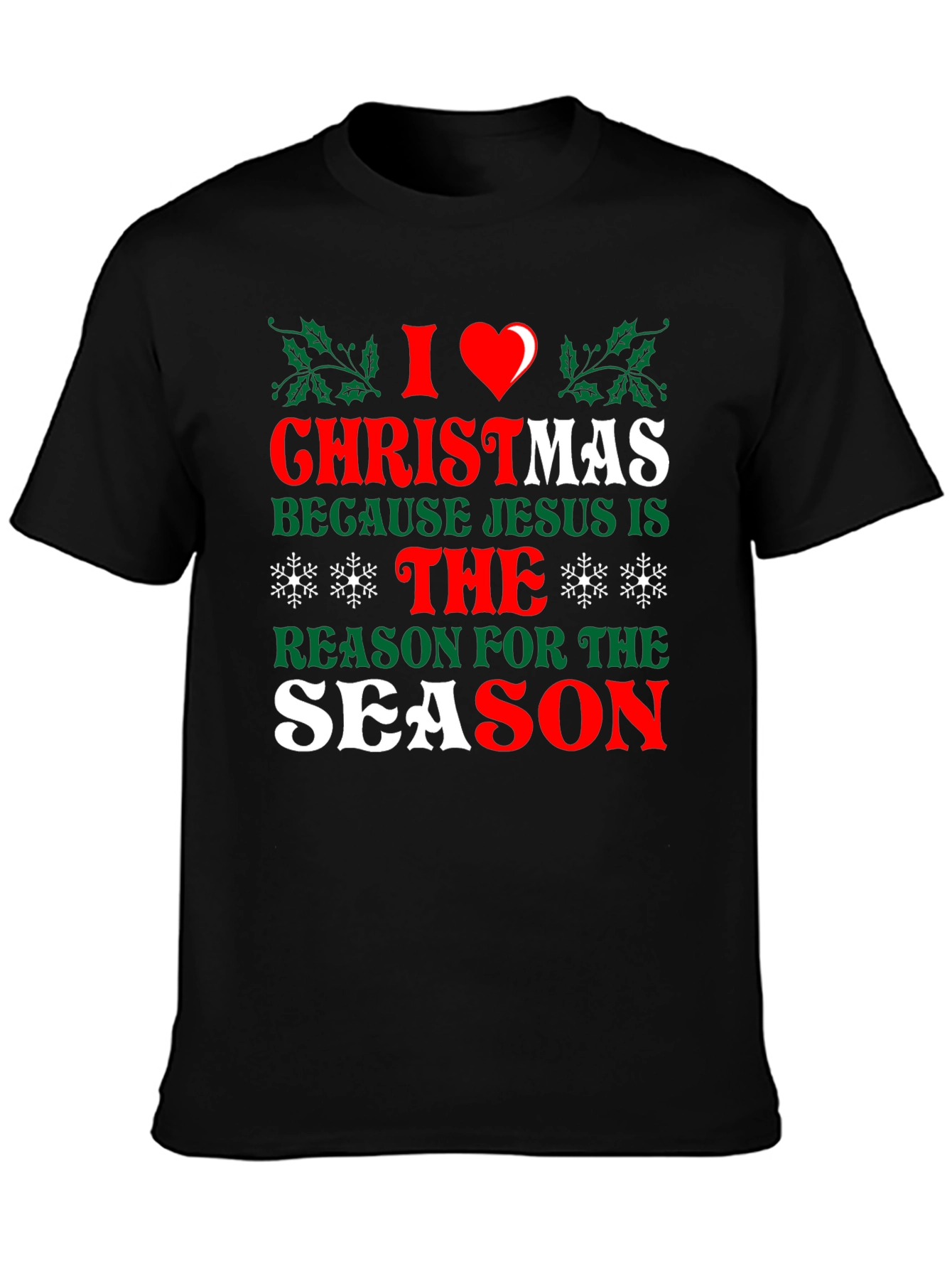I Heart Christmas Graphic Tee
