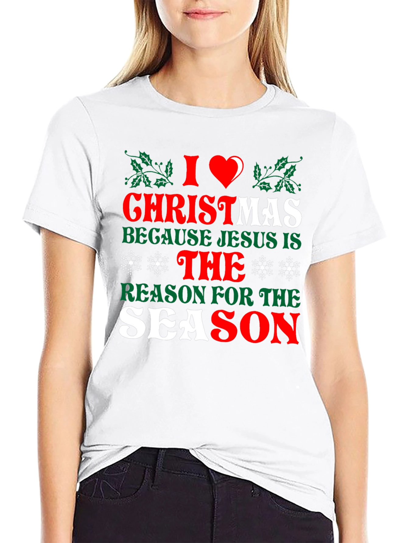 I Heart Christmas Graphic Tee