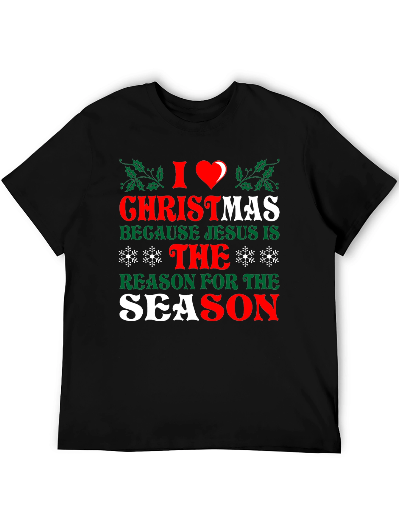 I Heart Christmas Graphic Tee