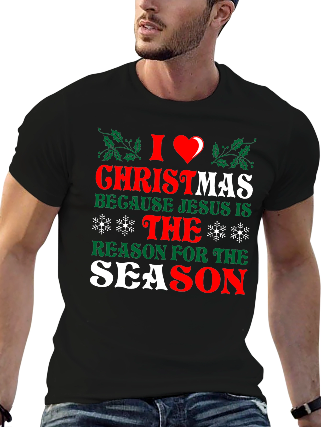 I Heart Christmas Graphic Tee
