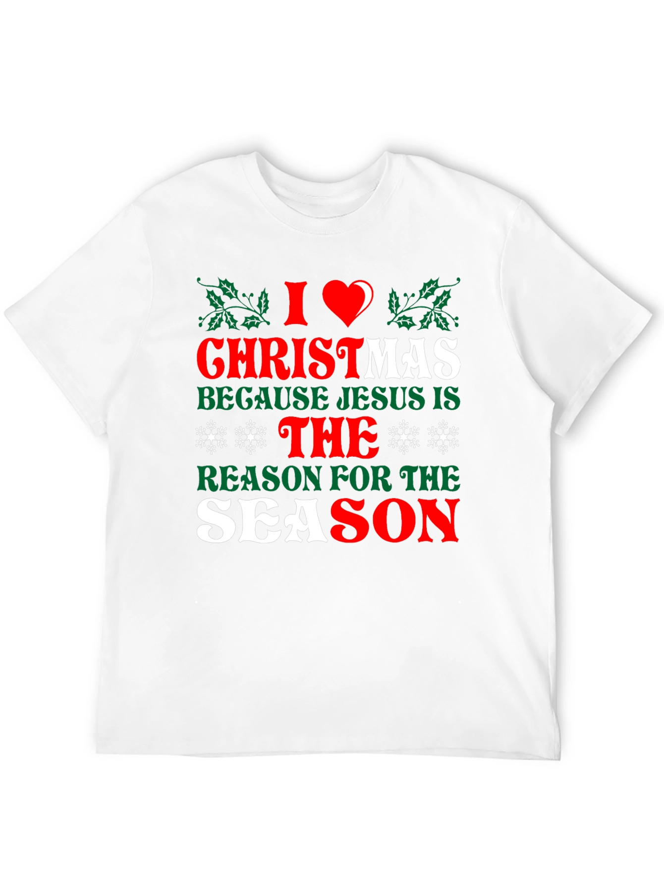 I Heart Christmas Graphic Tee