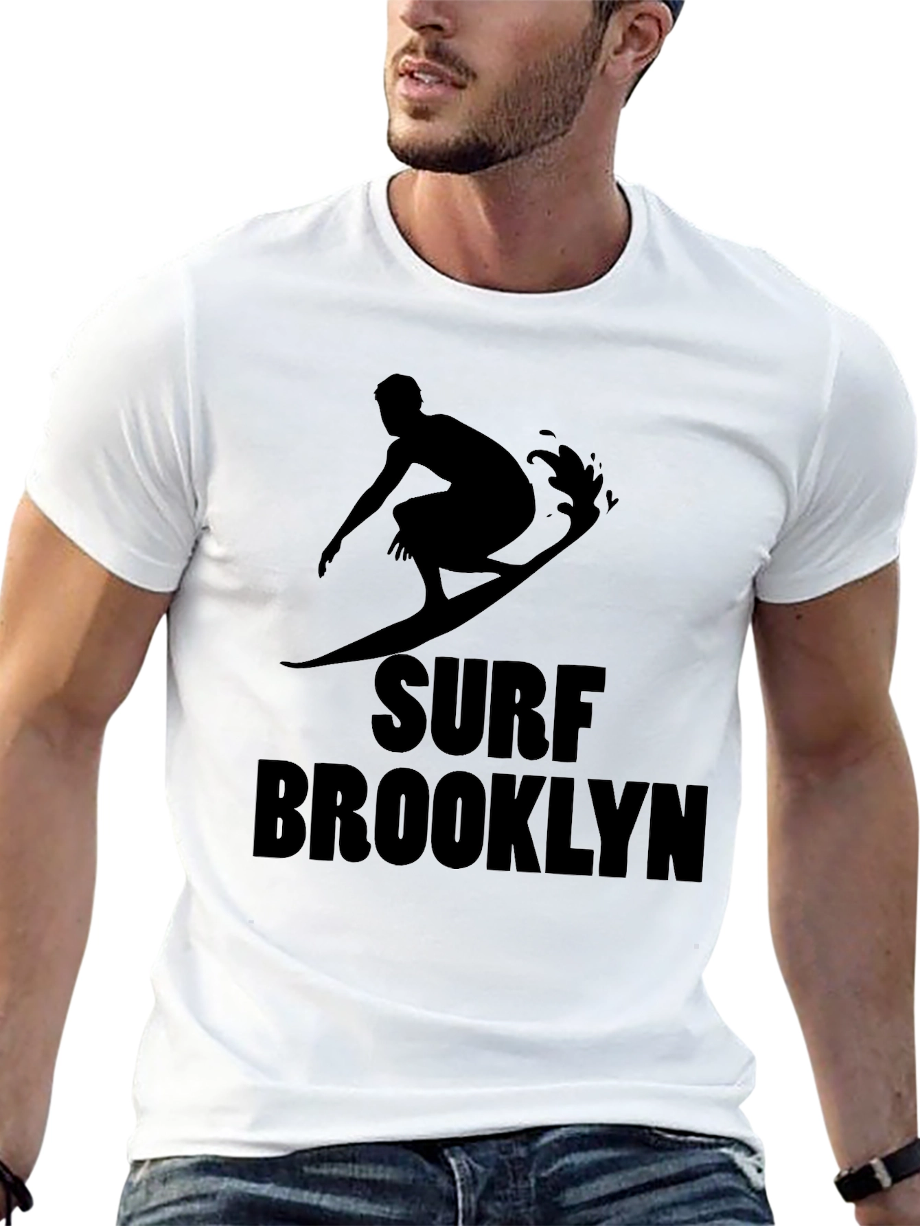 Surf Brooklyn Graphic T-Shirt