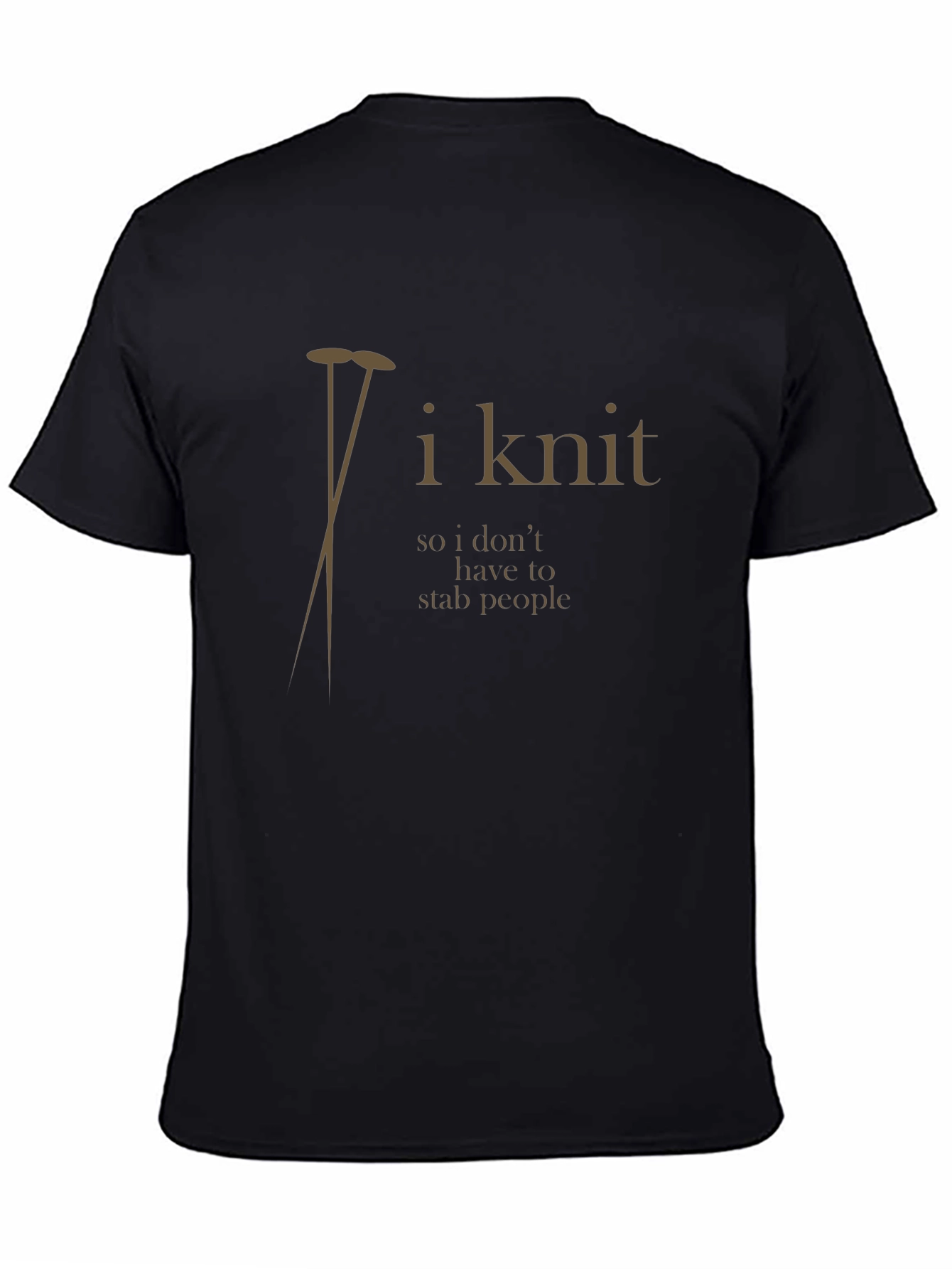 I Knit Funny T-Shirt