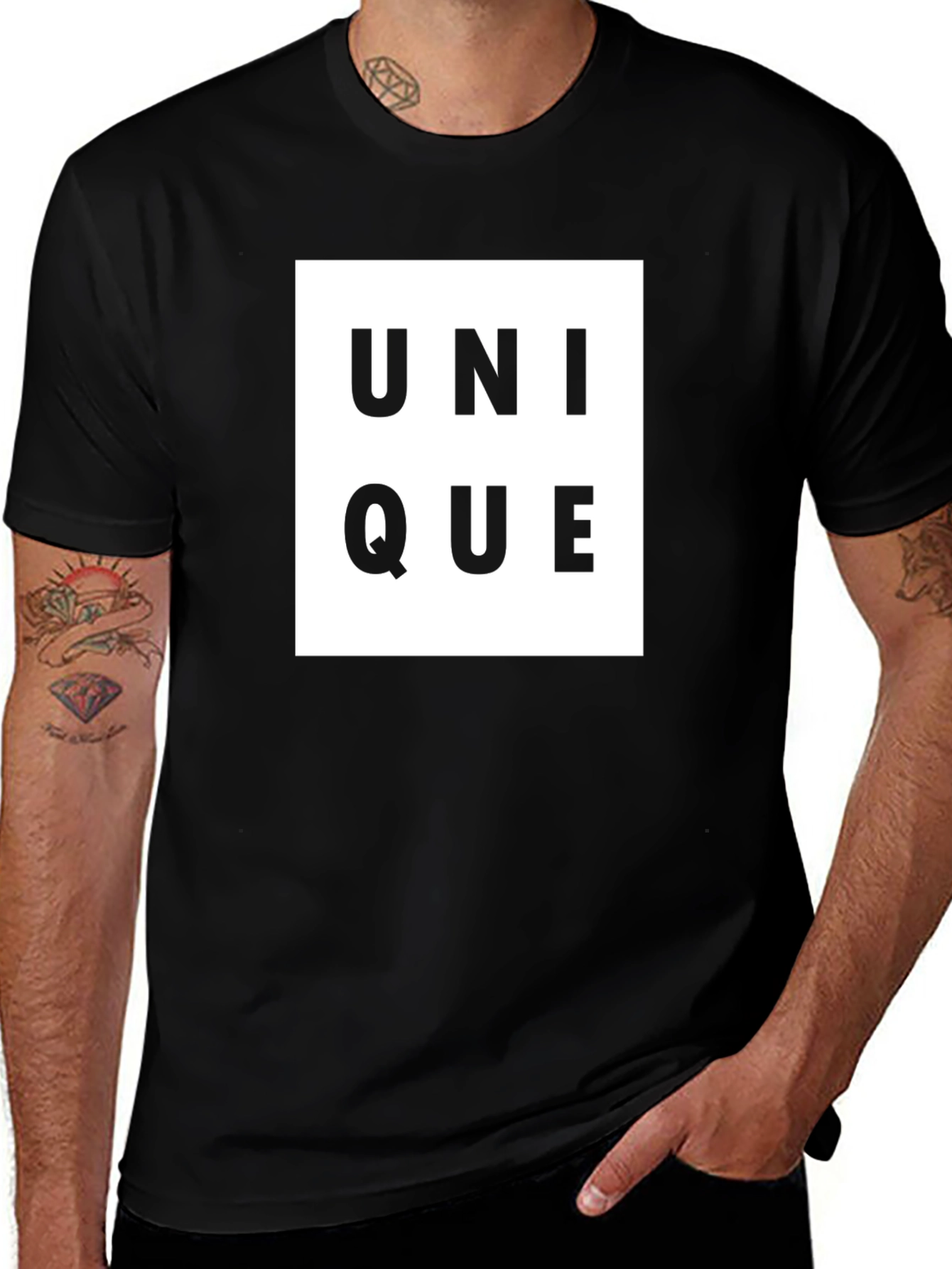 Unique Graphic Tee - Modern Style