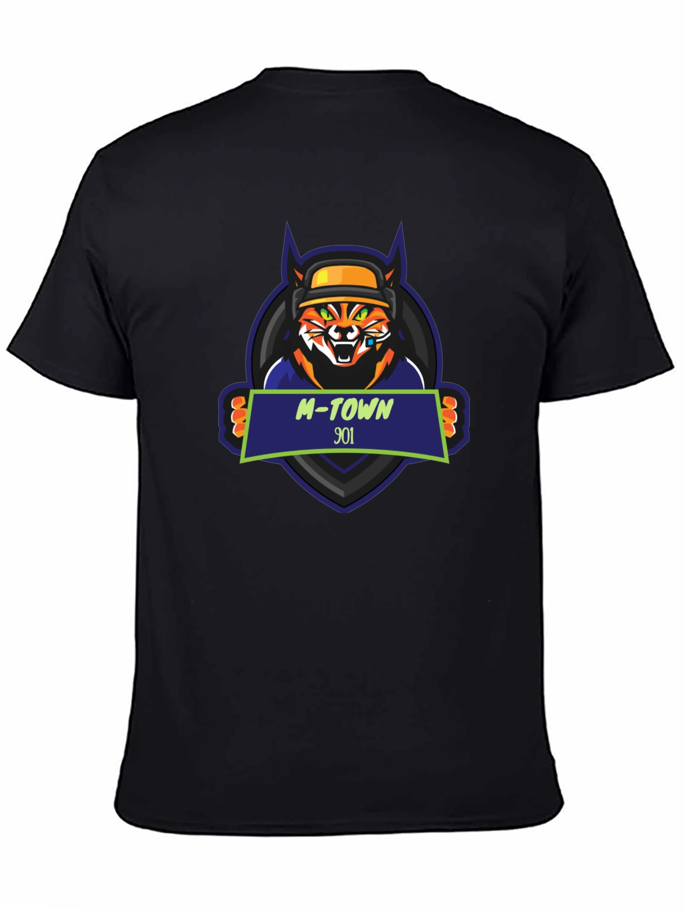 Cool M-Town 901 Tiger Graphic T-Shirt