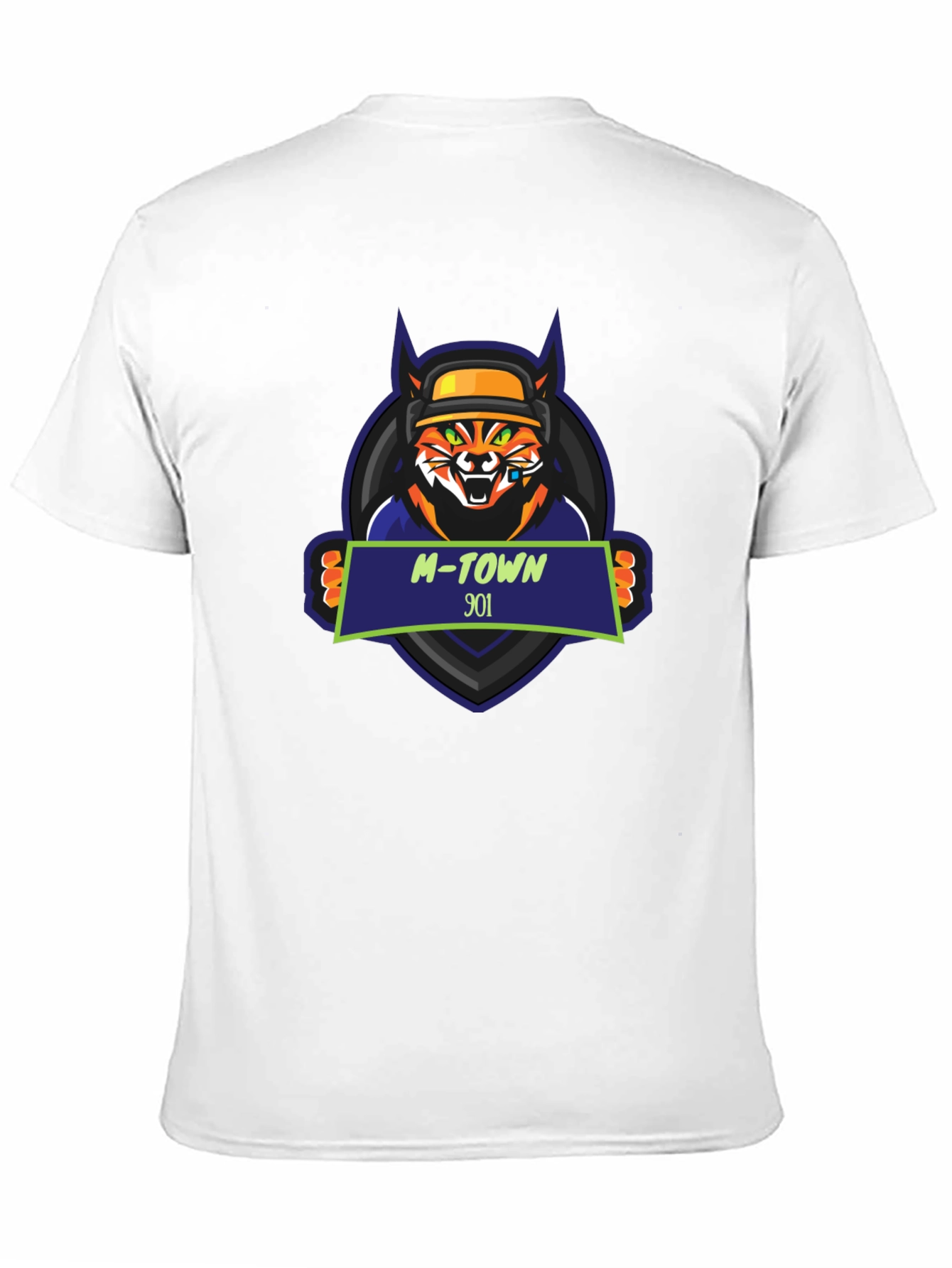 Cool M-Town 901 Tiger Graphic T-Shirt