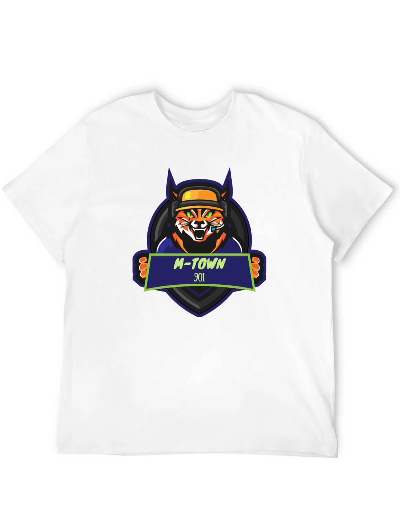 Cool M-Town 901 Tiger Graphic T-Shirt