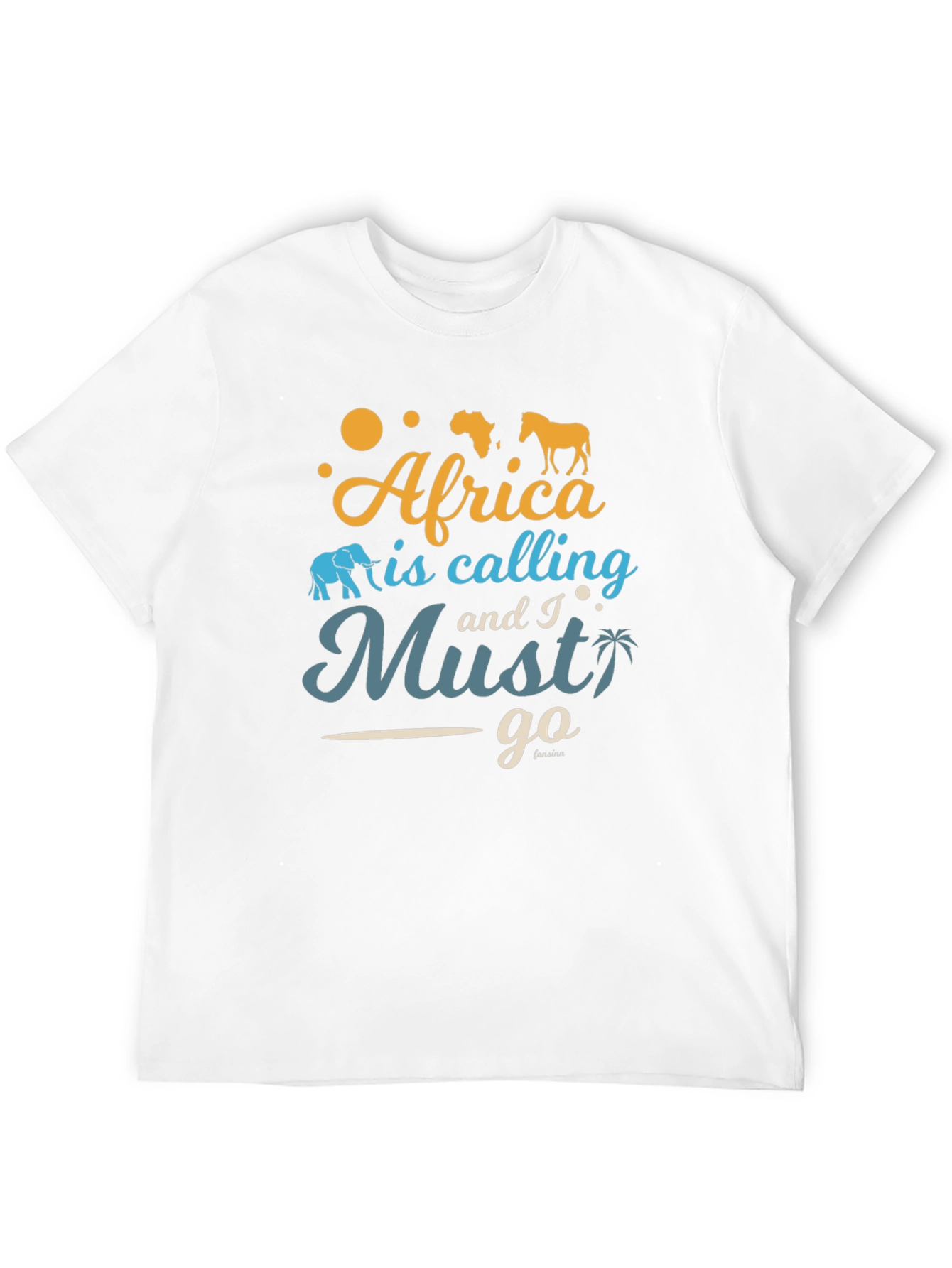 Africa Is Calling Graphic T-Shirt