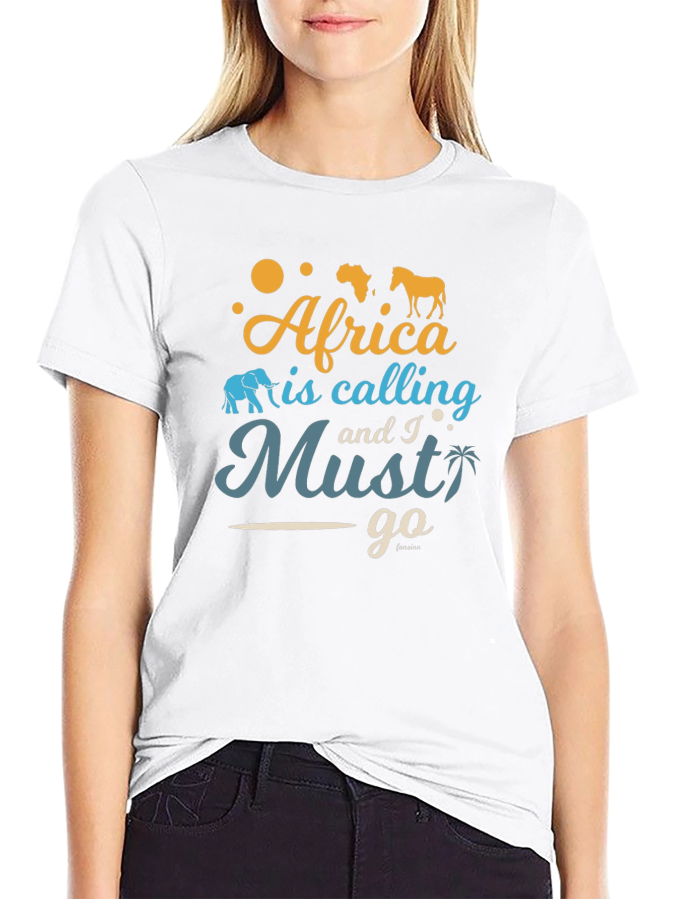 Africa Is Calling Graphic T-Shirt