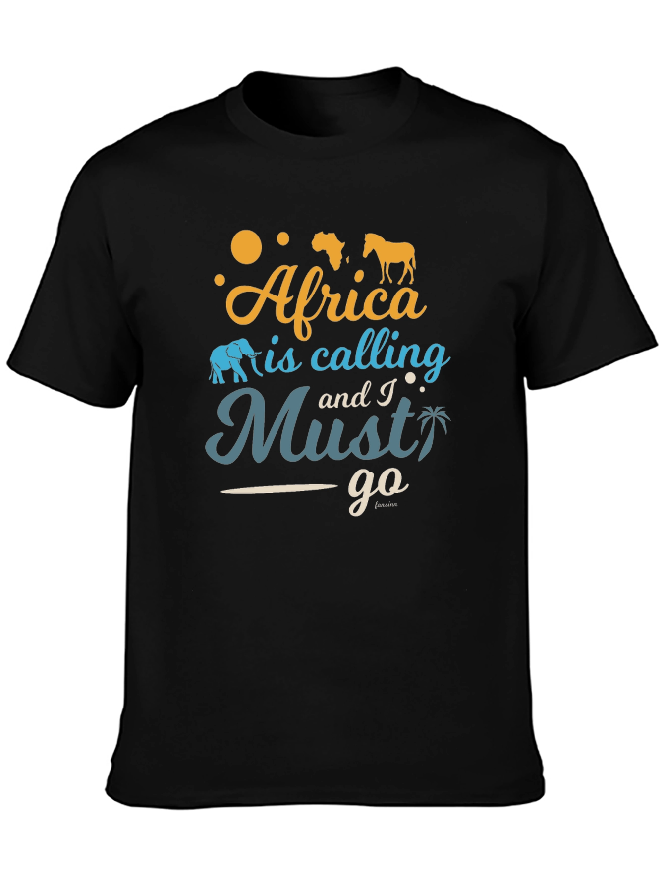 Africa Is Calling Graphic T-Shirt