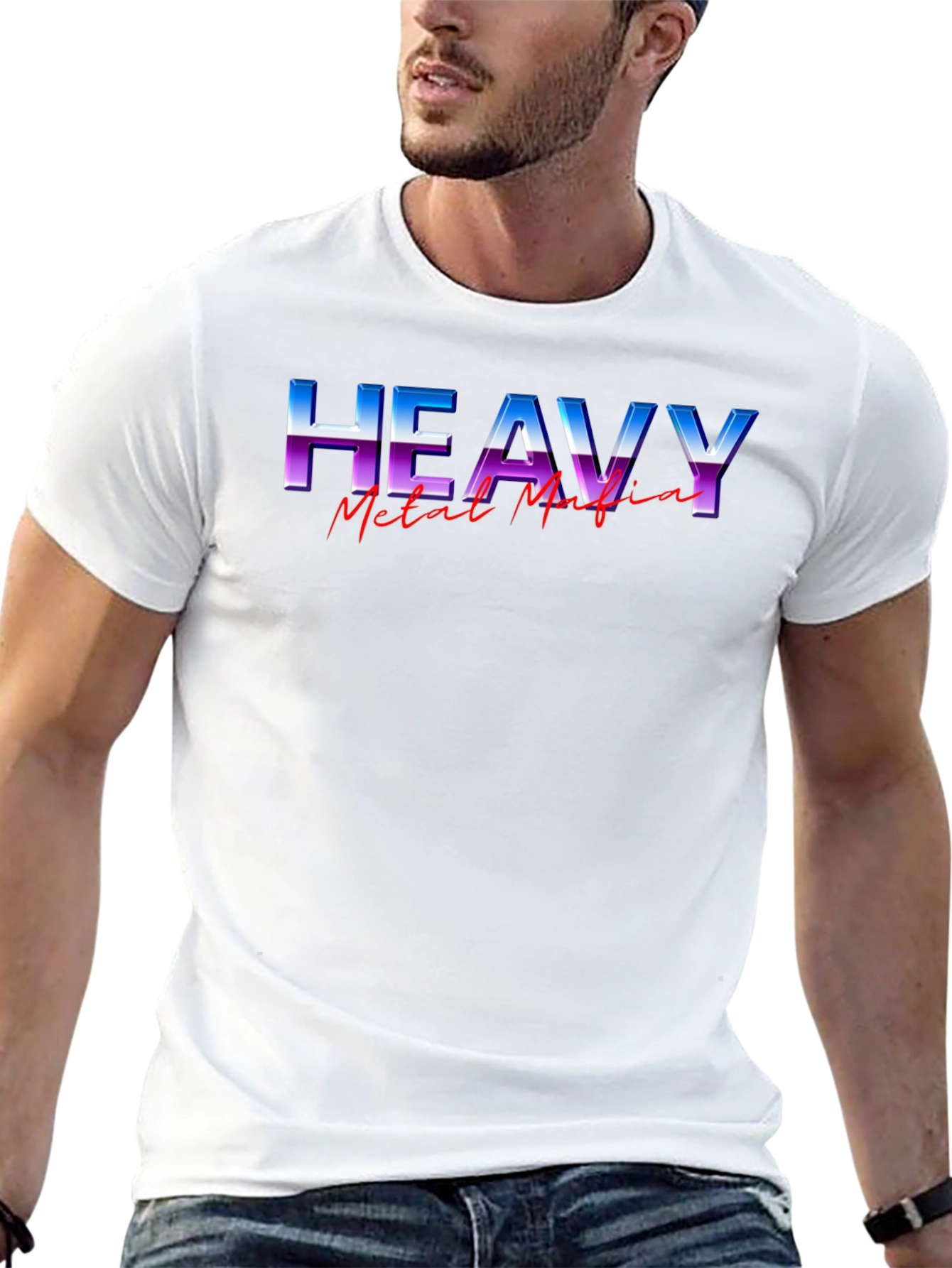 Heavy Metal Mafia T-Shirt - Retro Style