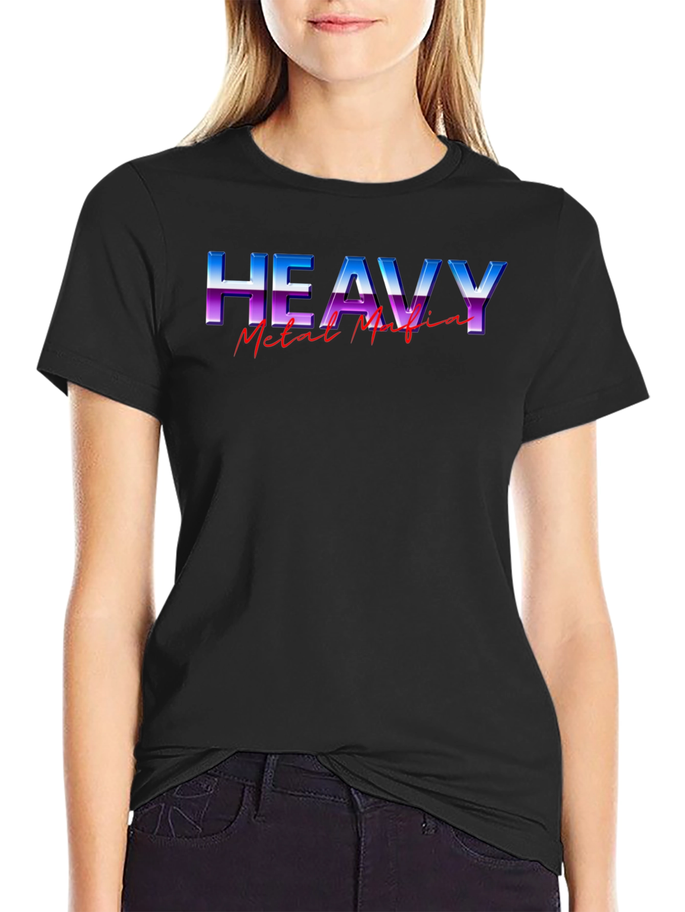 Heavy Metal Mafia T-Shirt - Retro Style