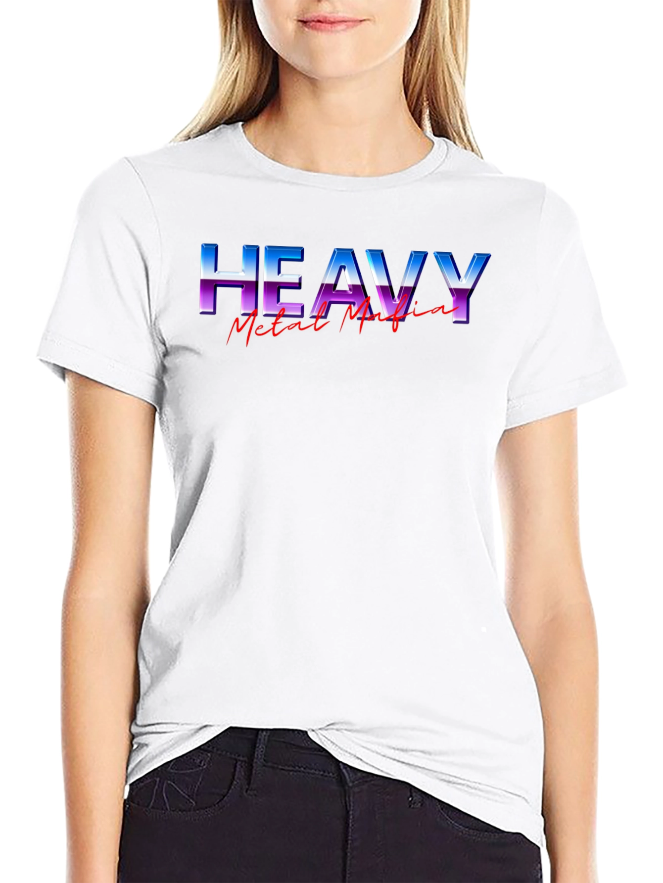Heavy Metal Mafia T-Shirt - Retro Style