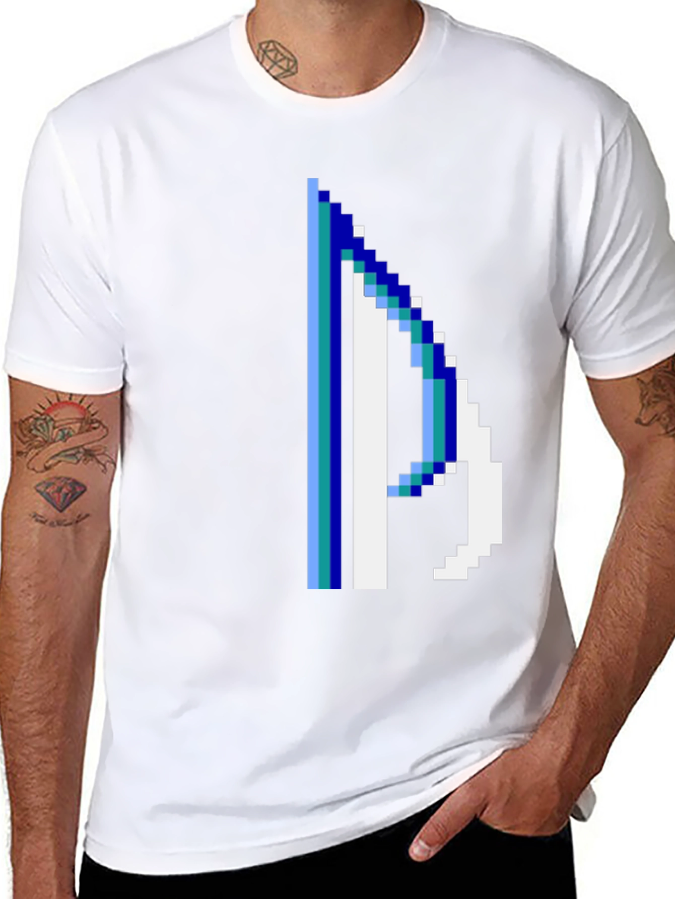Retro Pixel Art T-Shirt