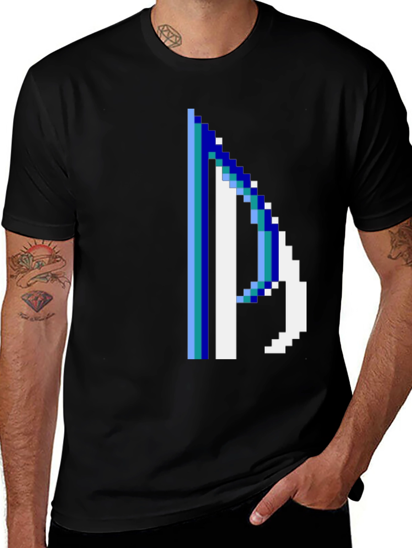 Retro Pixel Art T-Shirt