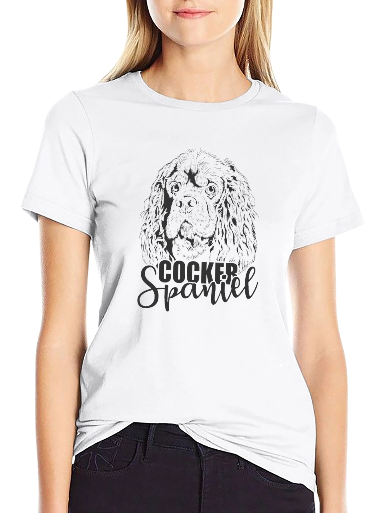 Cocker Spaniel Graphic Tee - Unisex Soft Cotton Blend