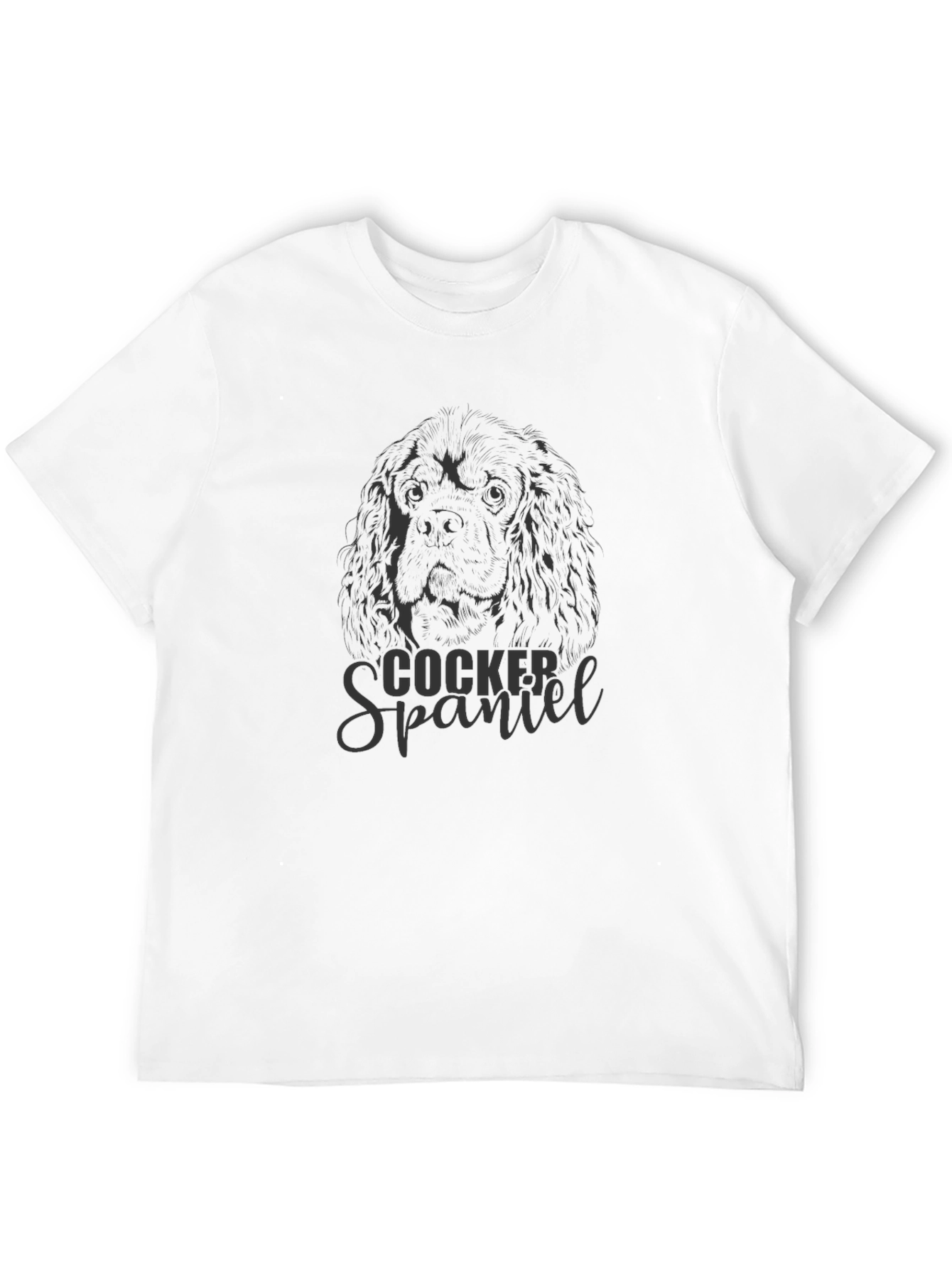 Cocker Spaniel Graphic Tee - Unisex Soft Cotton Blend