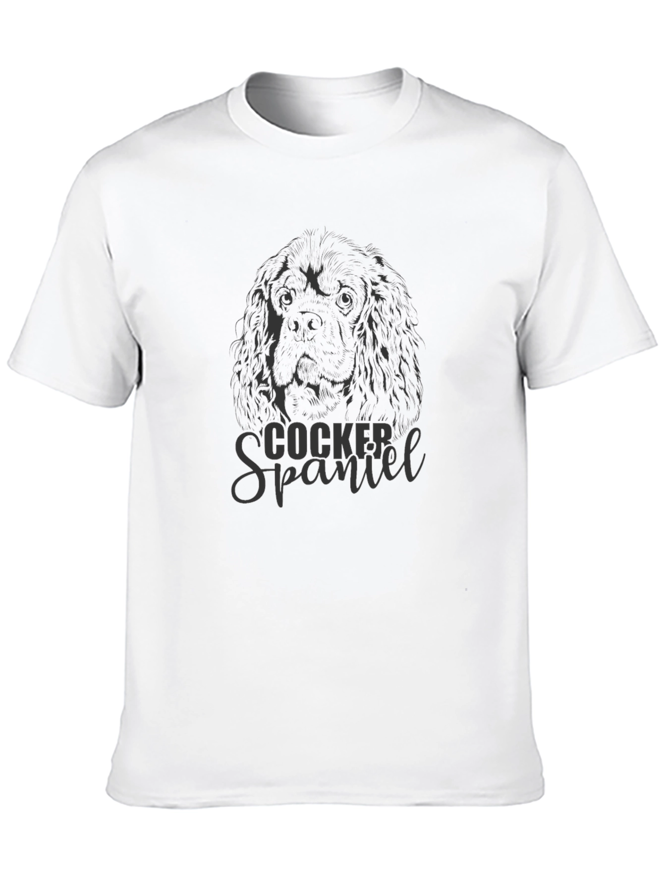 Cocker Spaniel Graphic Tee - Unisex Soft Cotton Blend