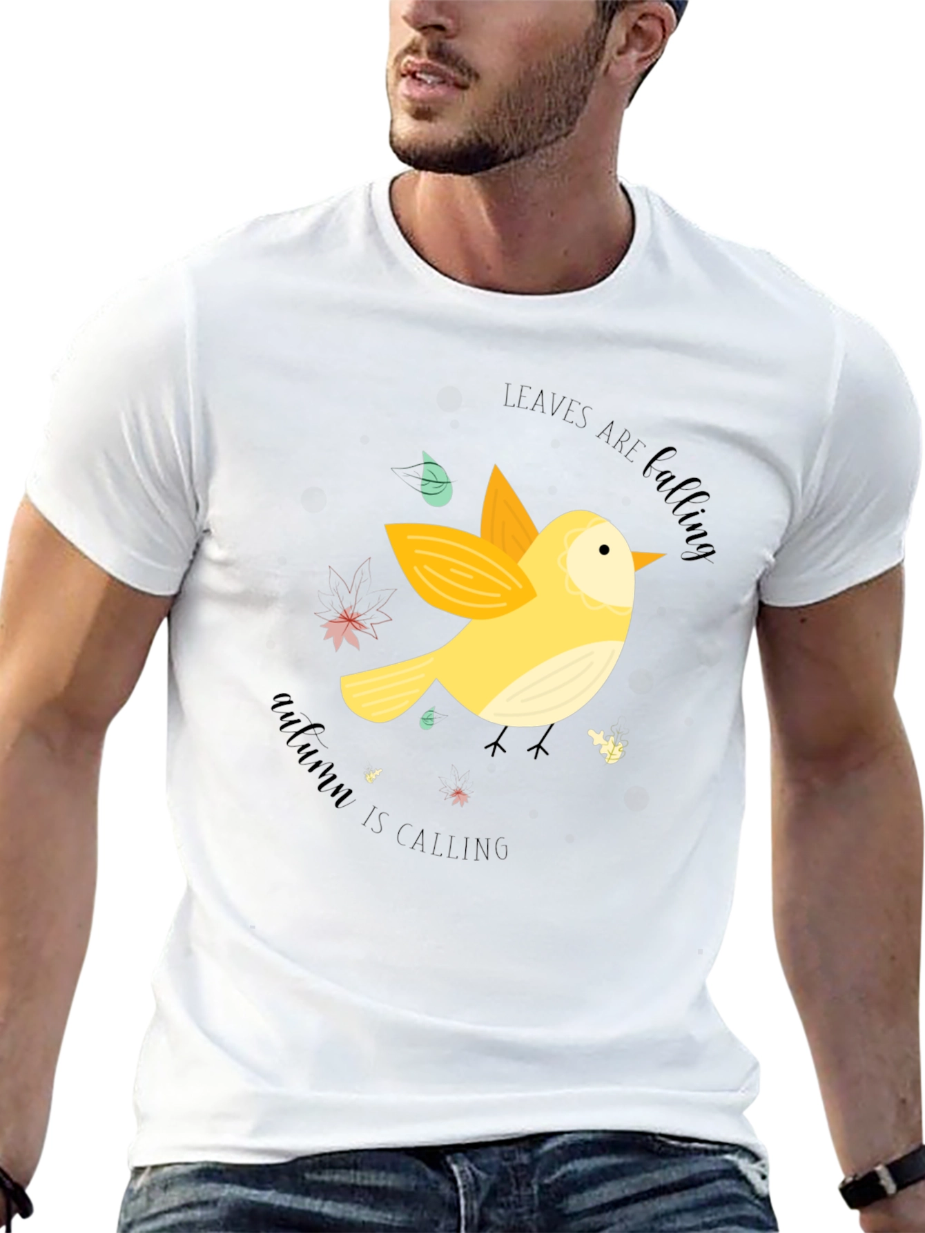 Autumn Calling Black T-Shirt