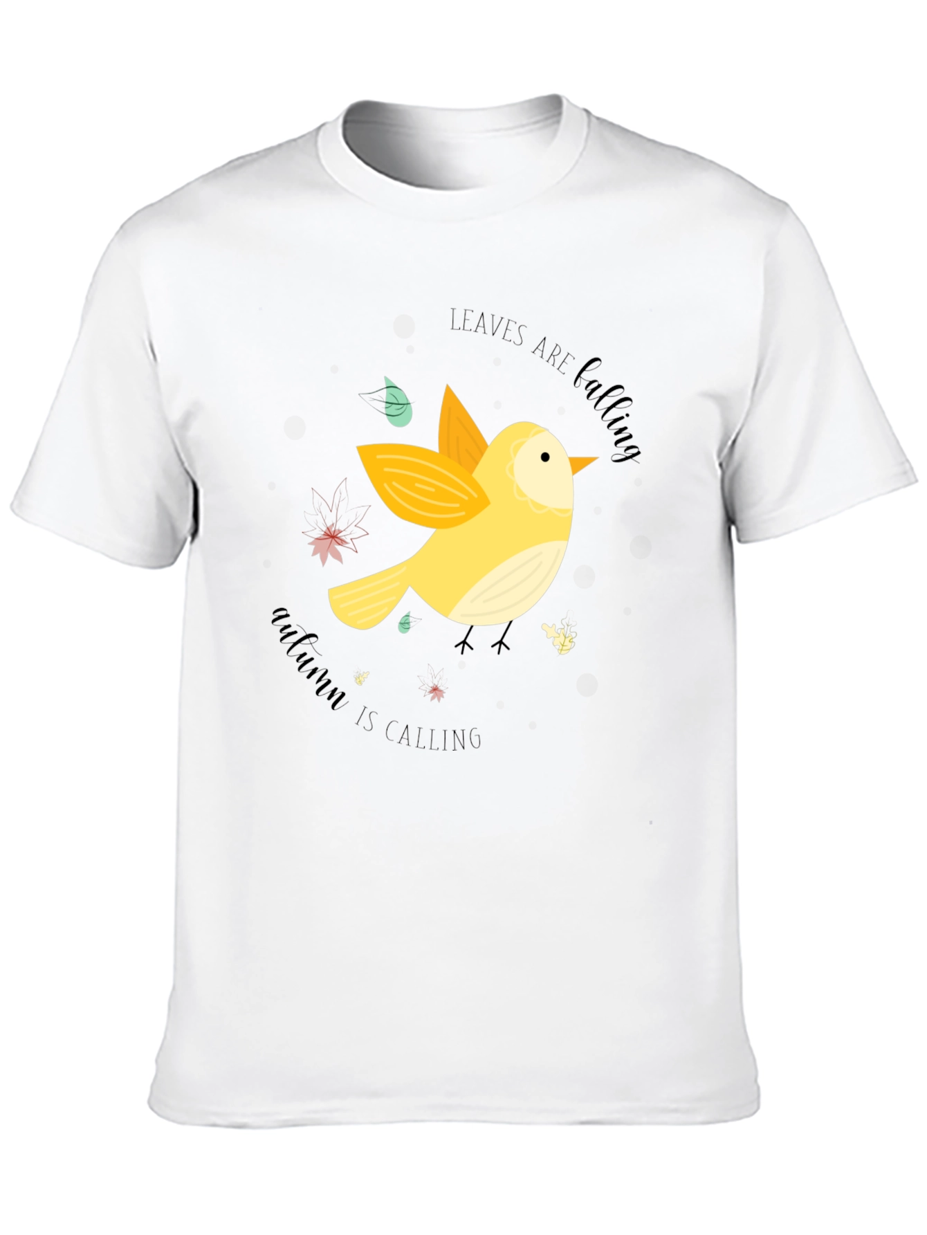 Autumn Calling Black T-Shirt
