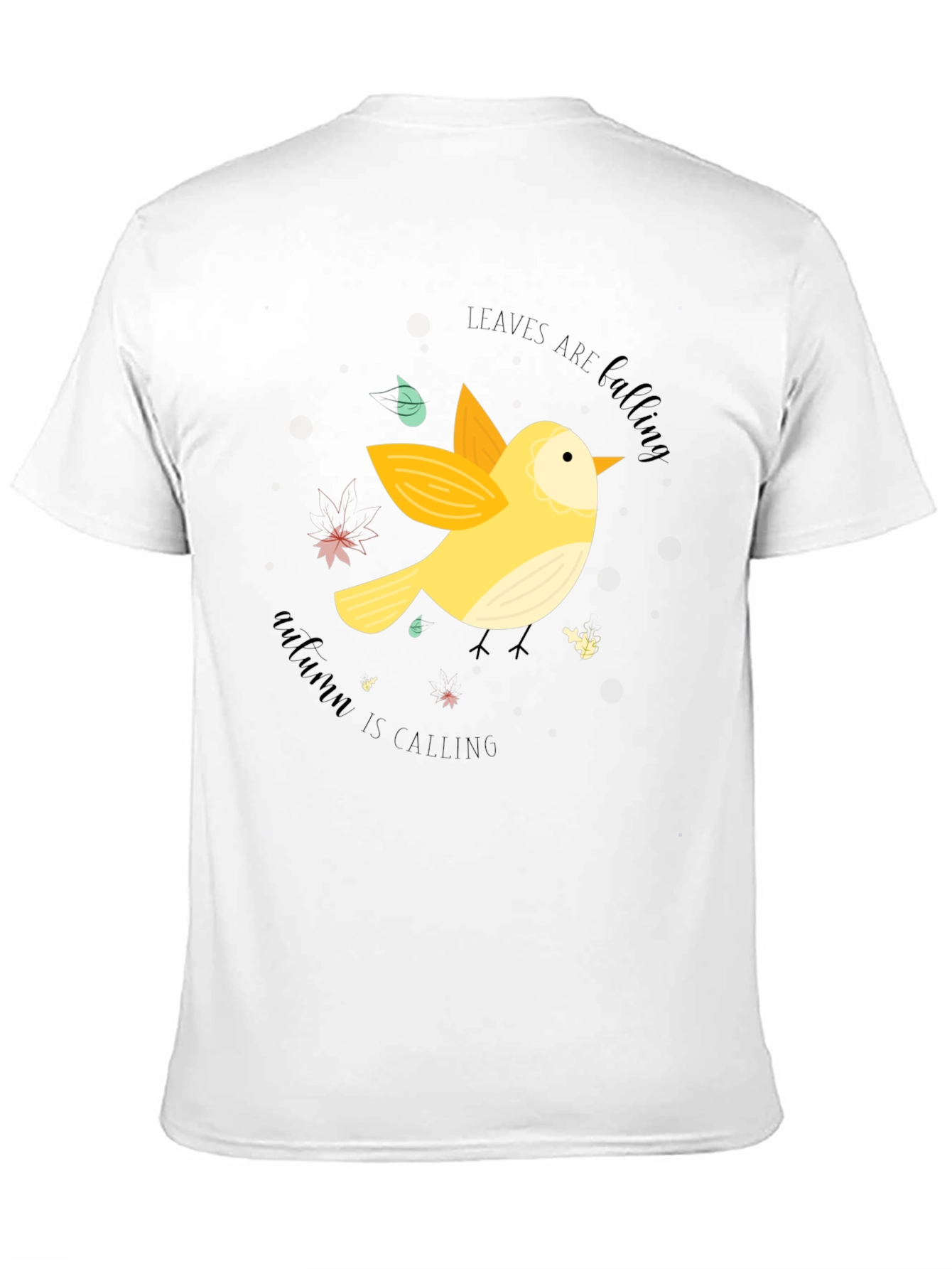 Autumn Calling Black T-Shirt