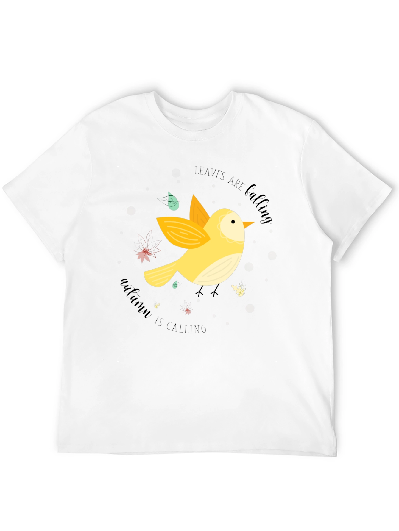 Autumn Calling Black T-Shirt