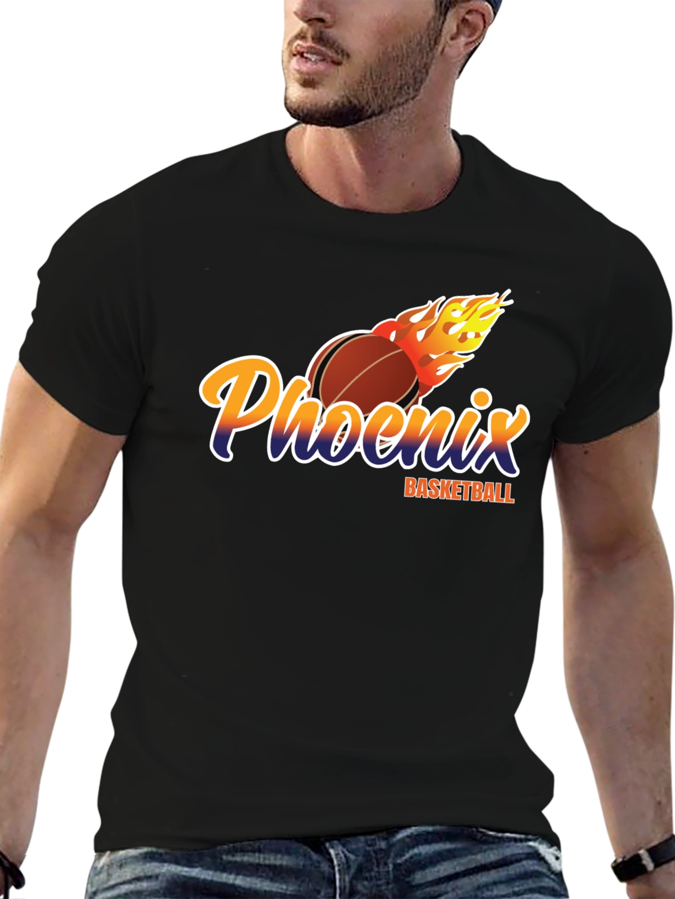 Phoenix Basketball Graphic T-Shirt
