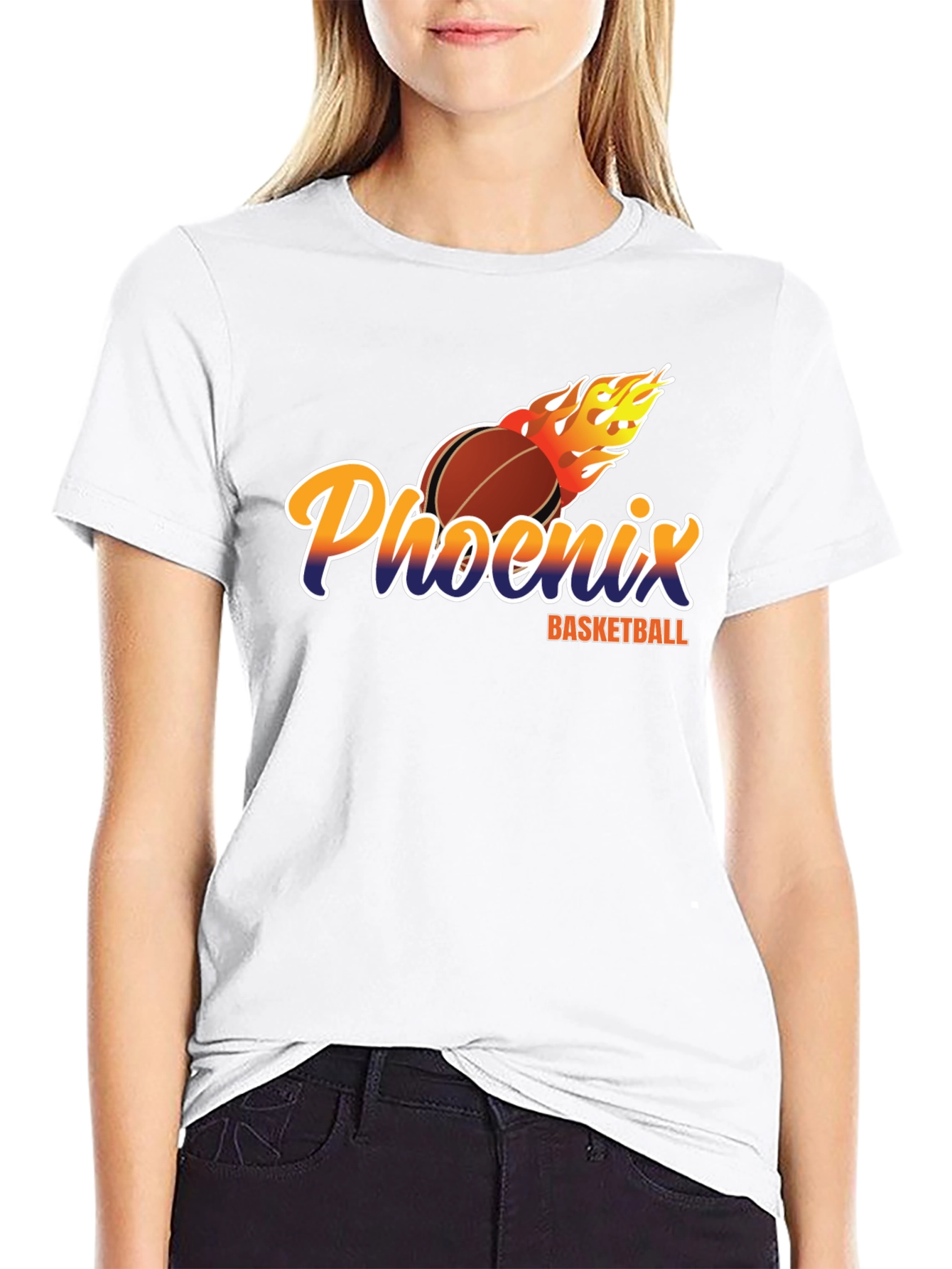 Phoenix Basketball Graphic T-Shirt