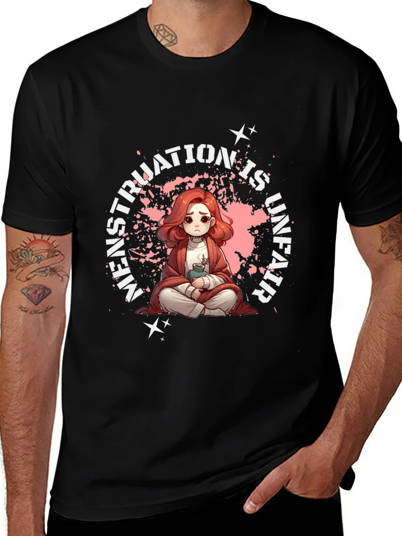 Menstruation is Unfair T-Shirt