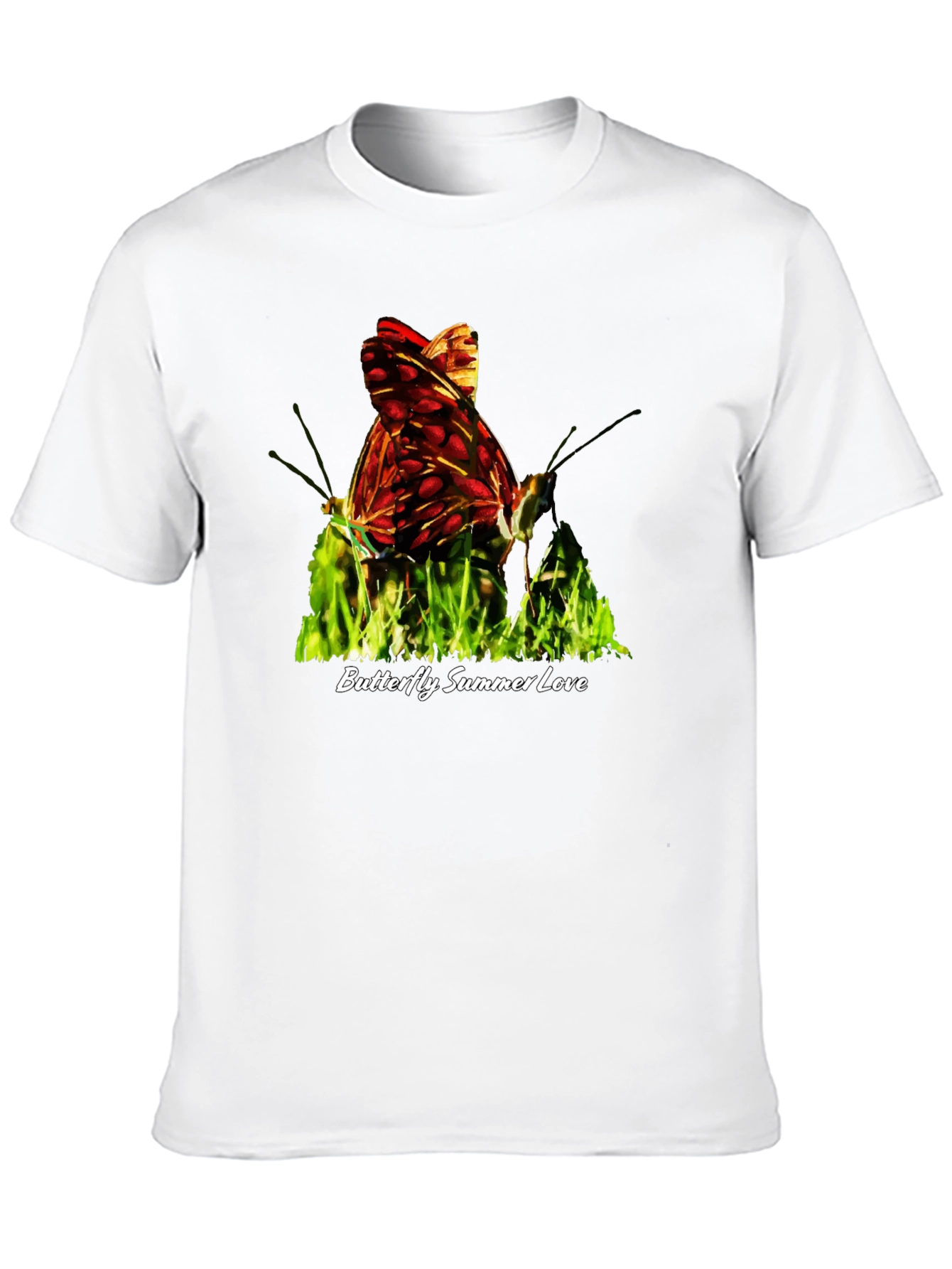Butterfly Summer Love Graphic T-Shirt
