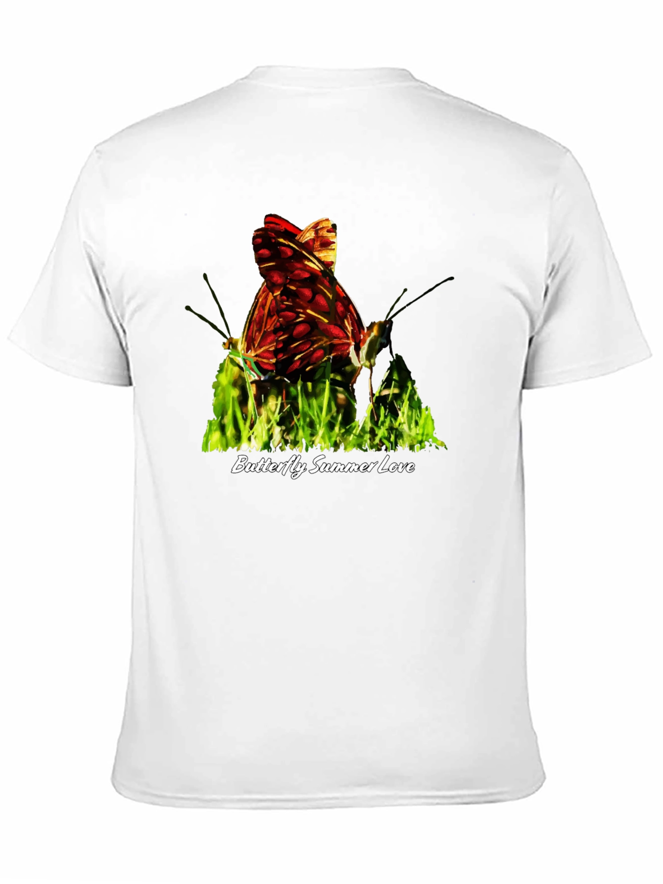 Butterfly Summer Love Graphic T-Shirt