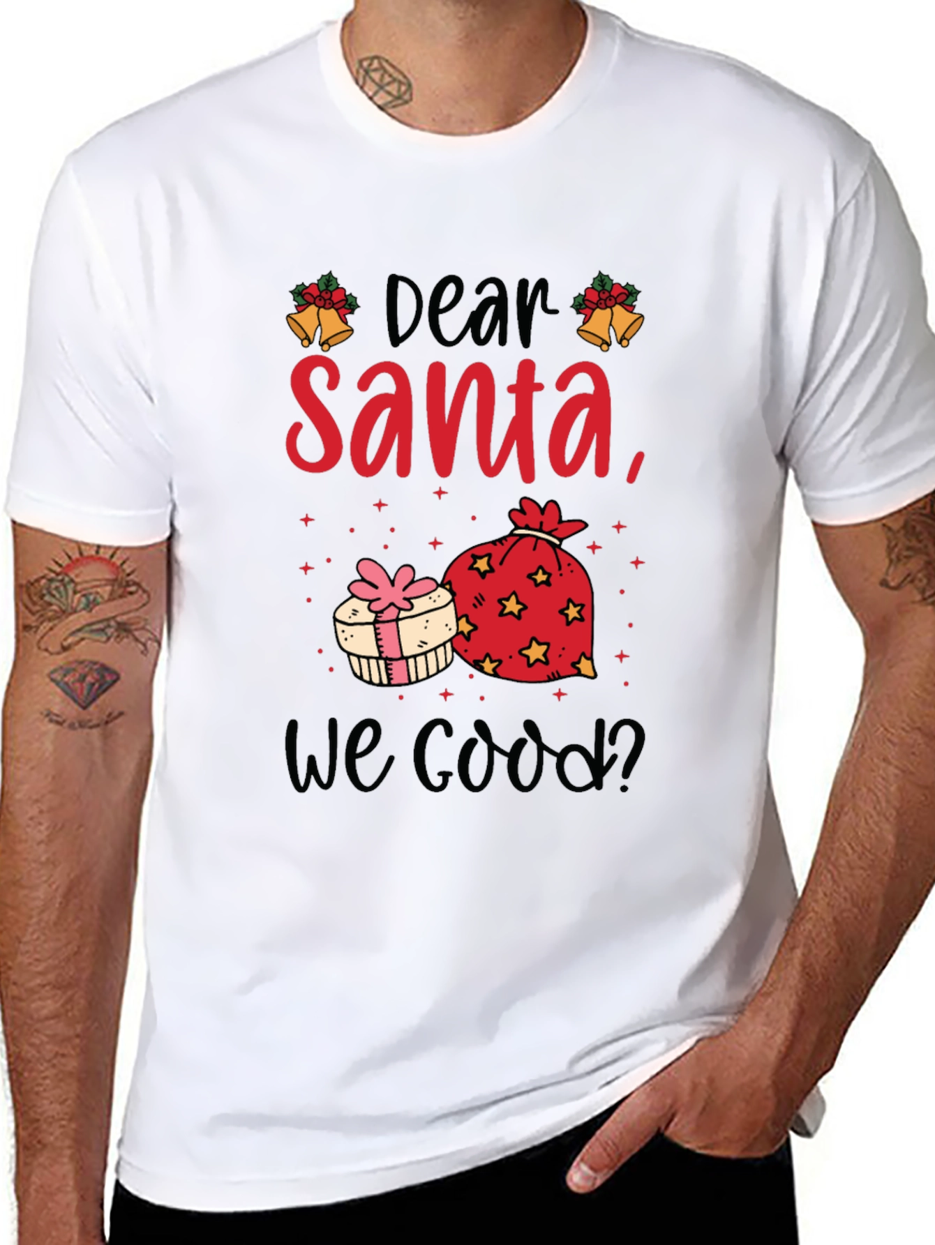 Dear Santa T-Shirt - Christmas Graphic Tee