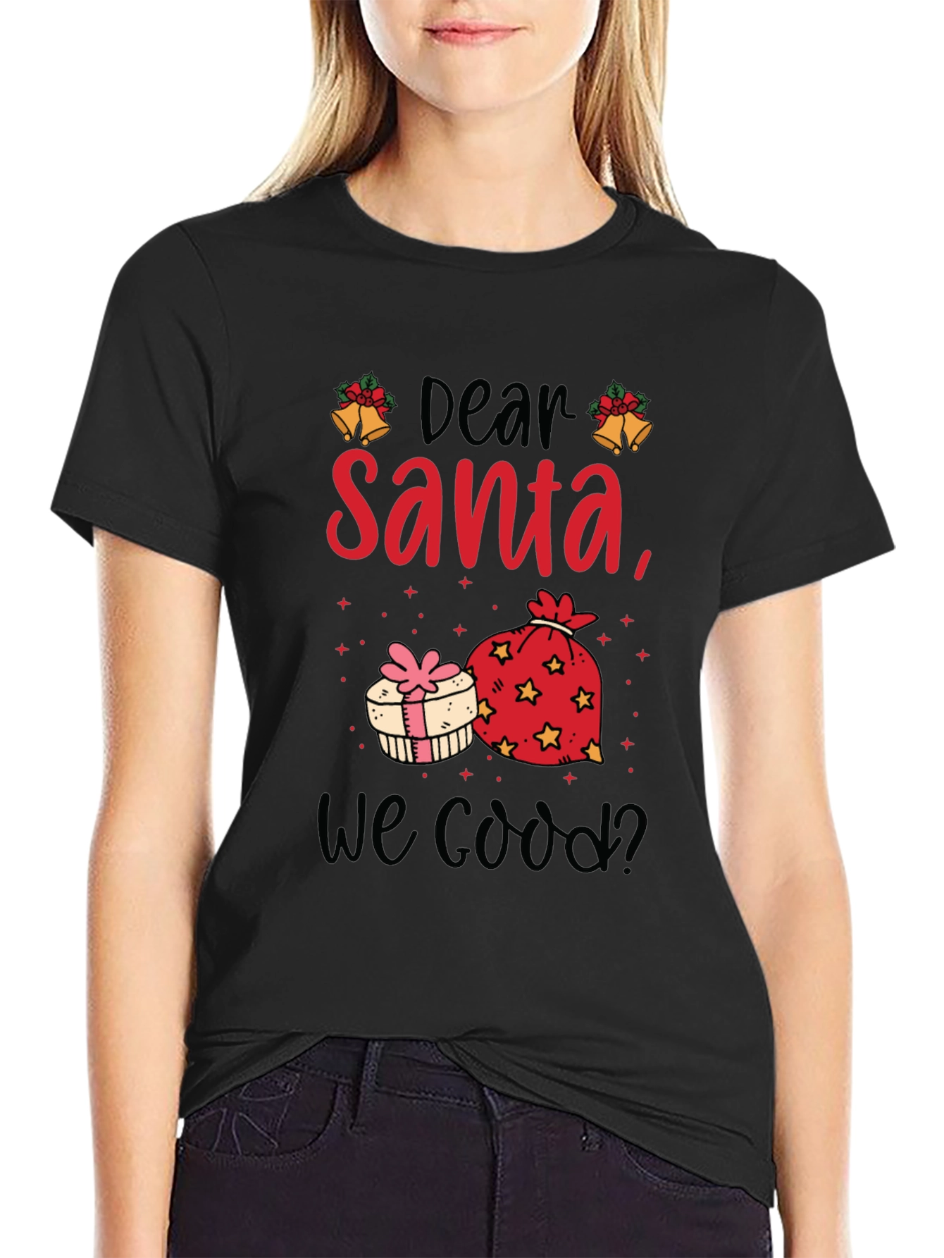 Dear Santa T-Shirt - Christmas Graphic Tee