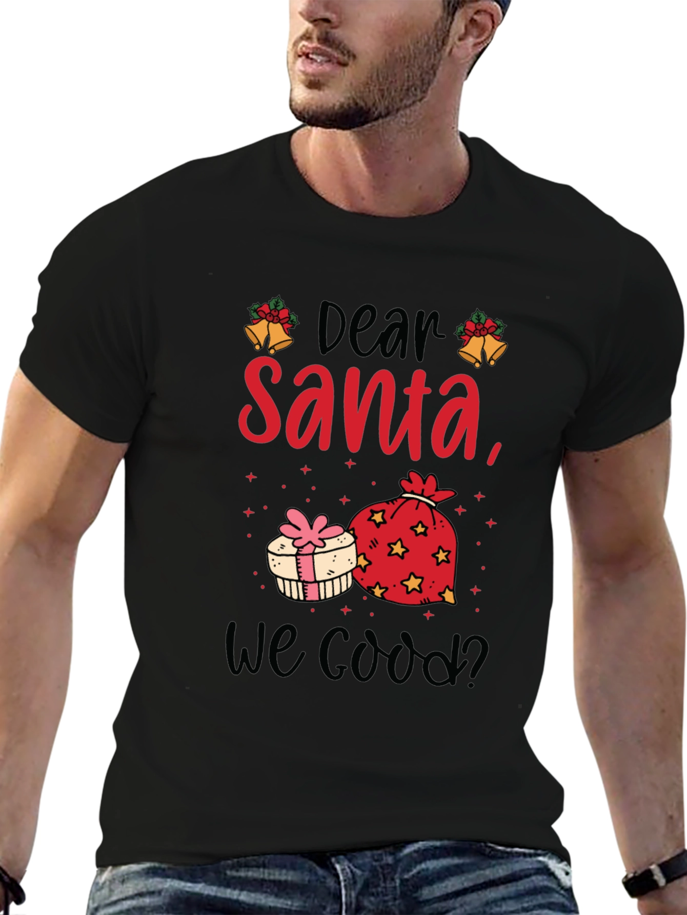 Dear Santa T-Shirt - Christmas Graphic Tee