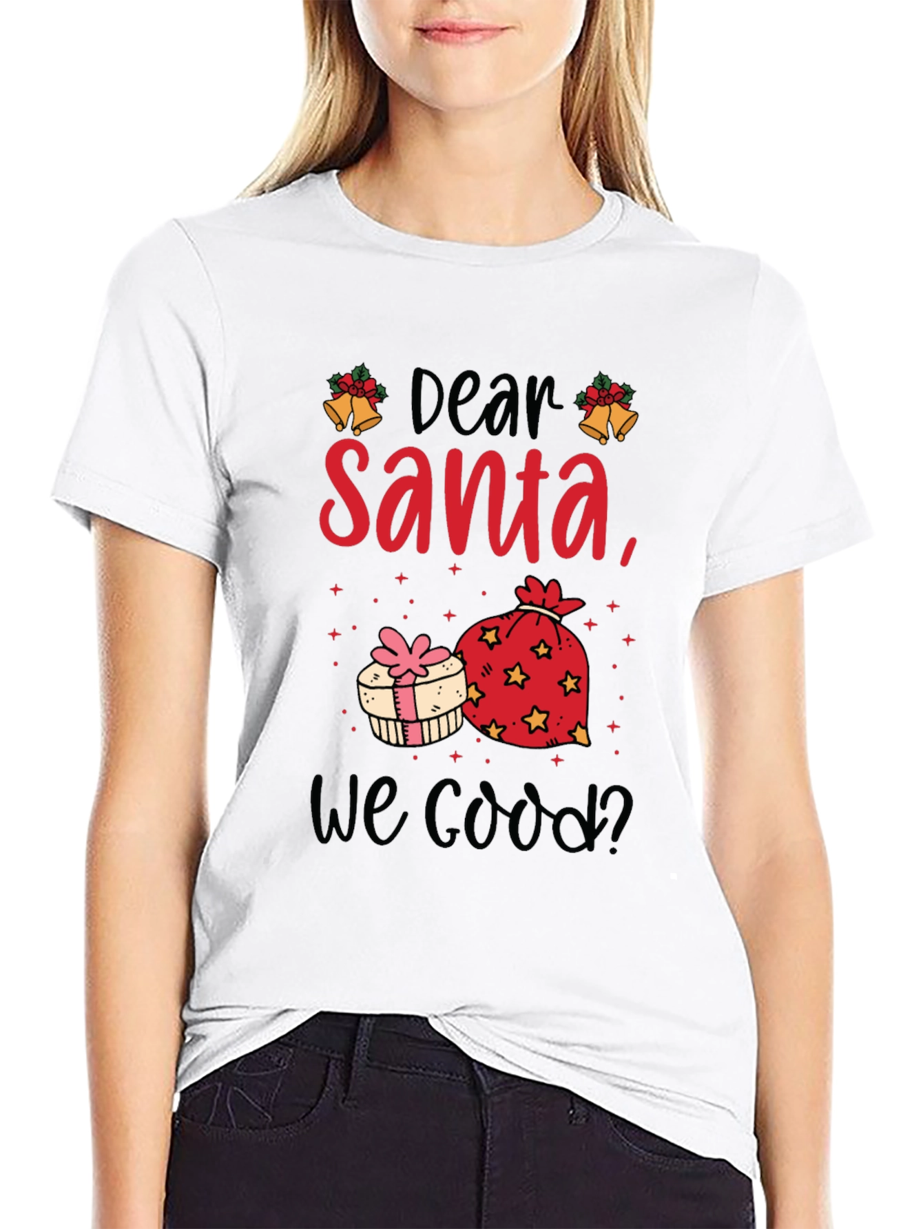 Dear Santa T-Shirt - Christmas Graphic Tee