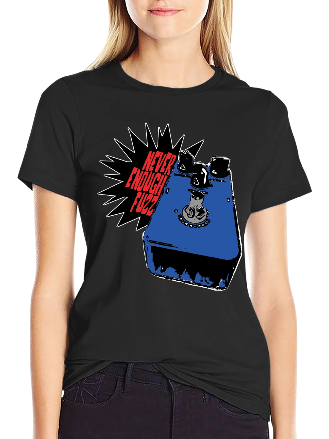 Never Enough Fuzz Guitar Pedal T-Shirt