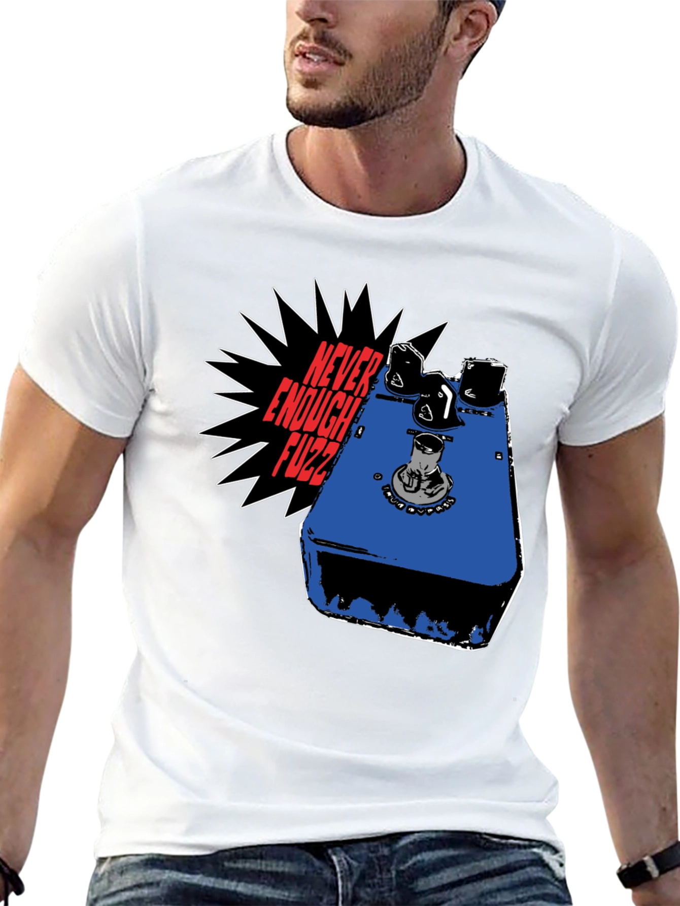Never Enough Fuzz Guitar Pedal T-Shirt