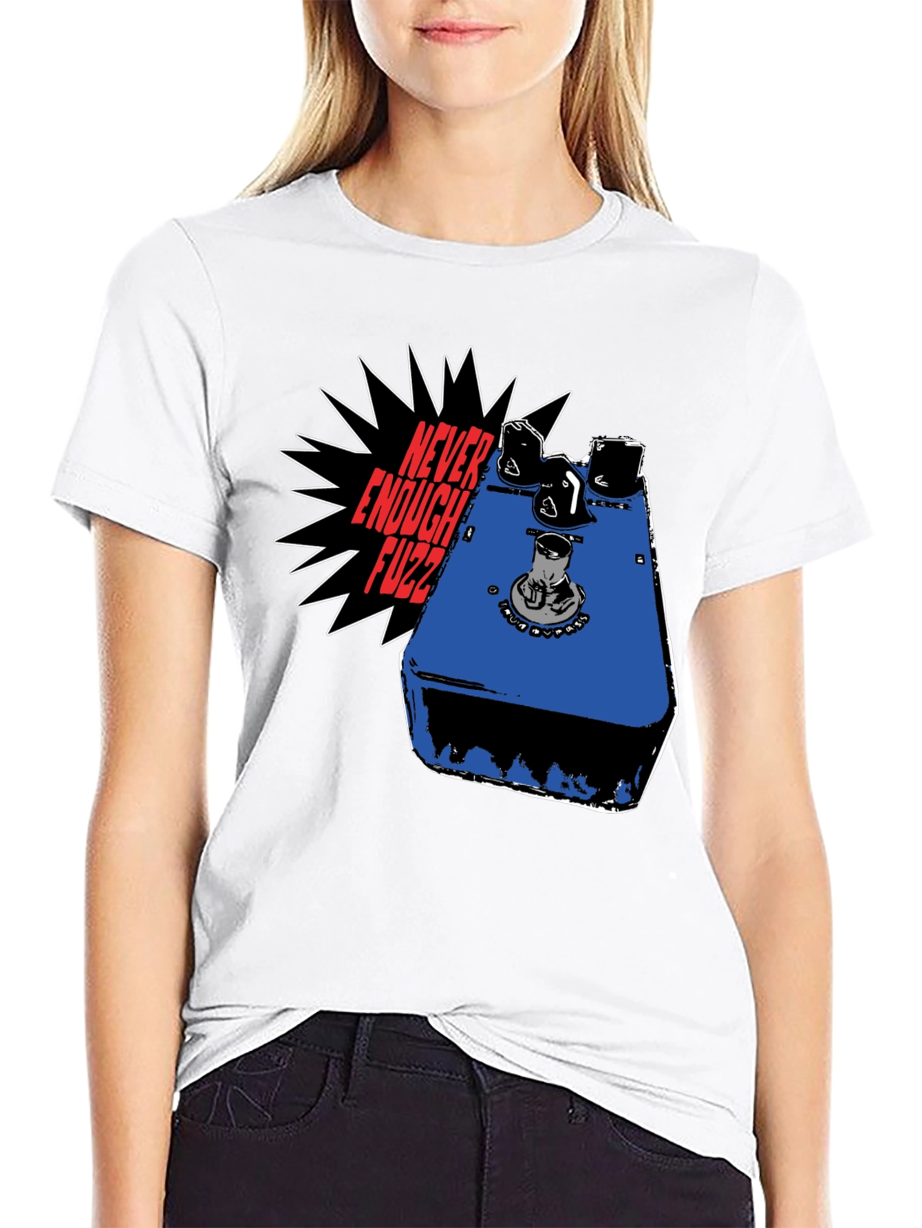 Never Enough Fuzz Guitar Pedal T-Shirt