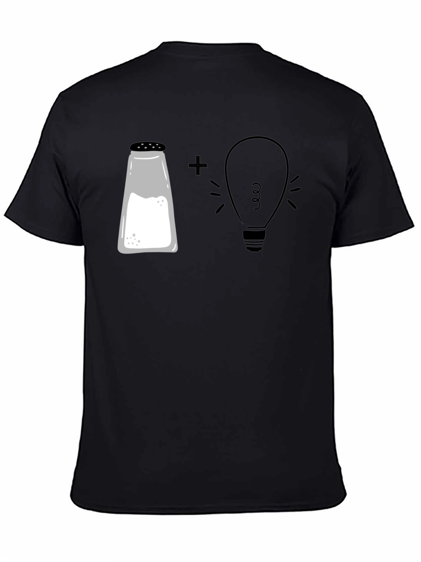 Salt Plus Light Bulb Funny T-Shirt