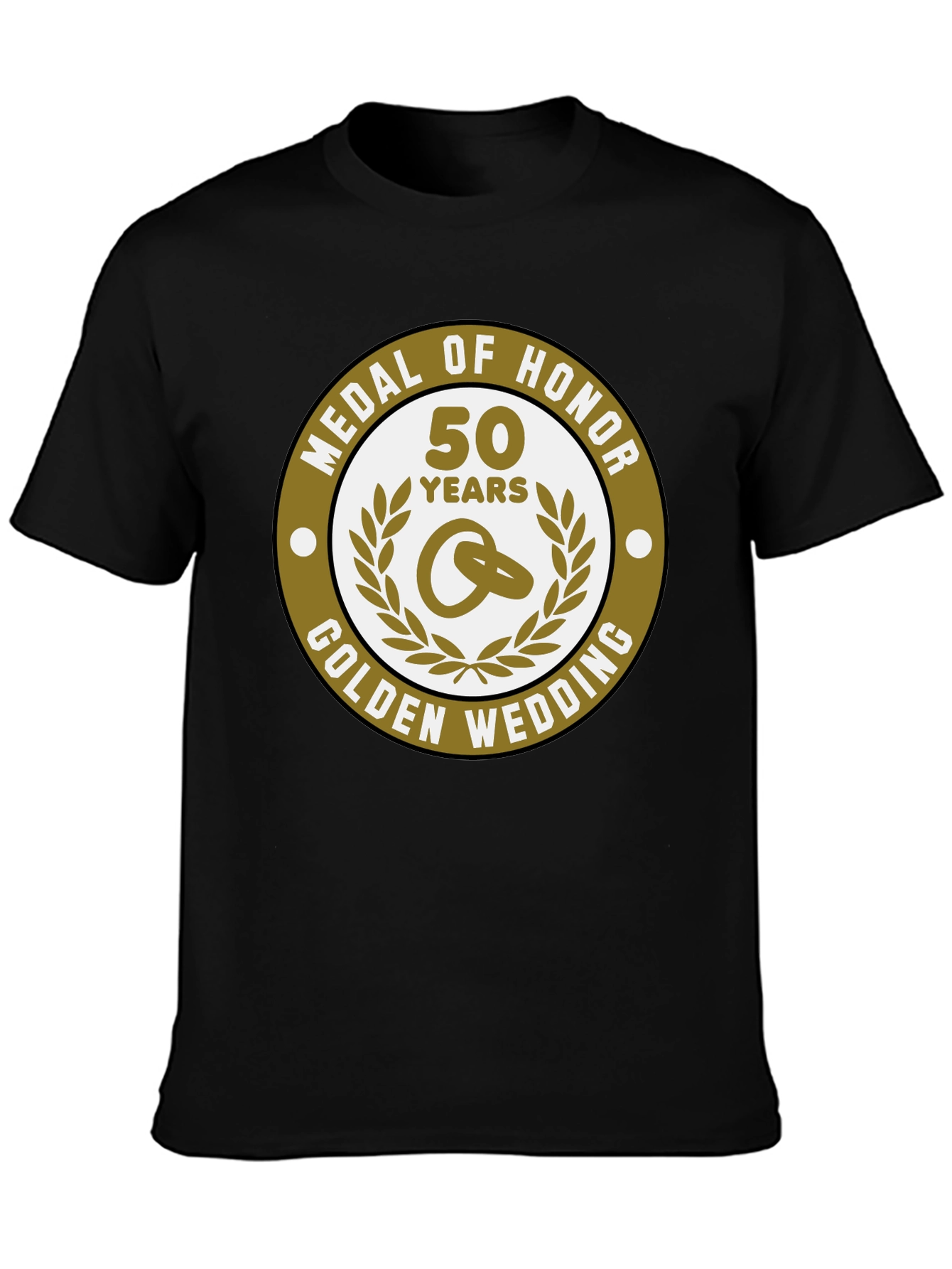 50th Golden Wedding Anniversary Medal of Honor T-Shirt