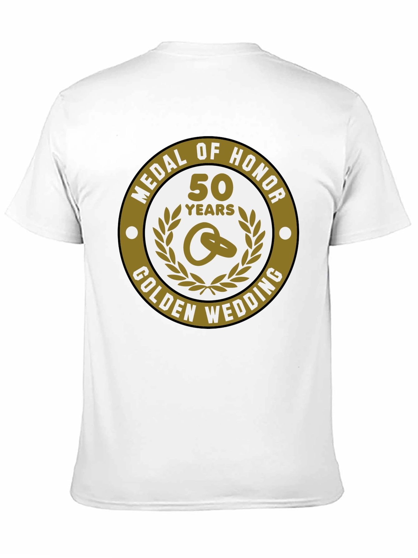 50th Golden Wedding Anniversary Medal of Honor T-Shirt