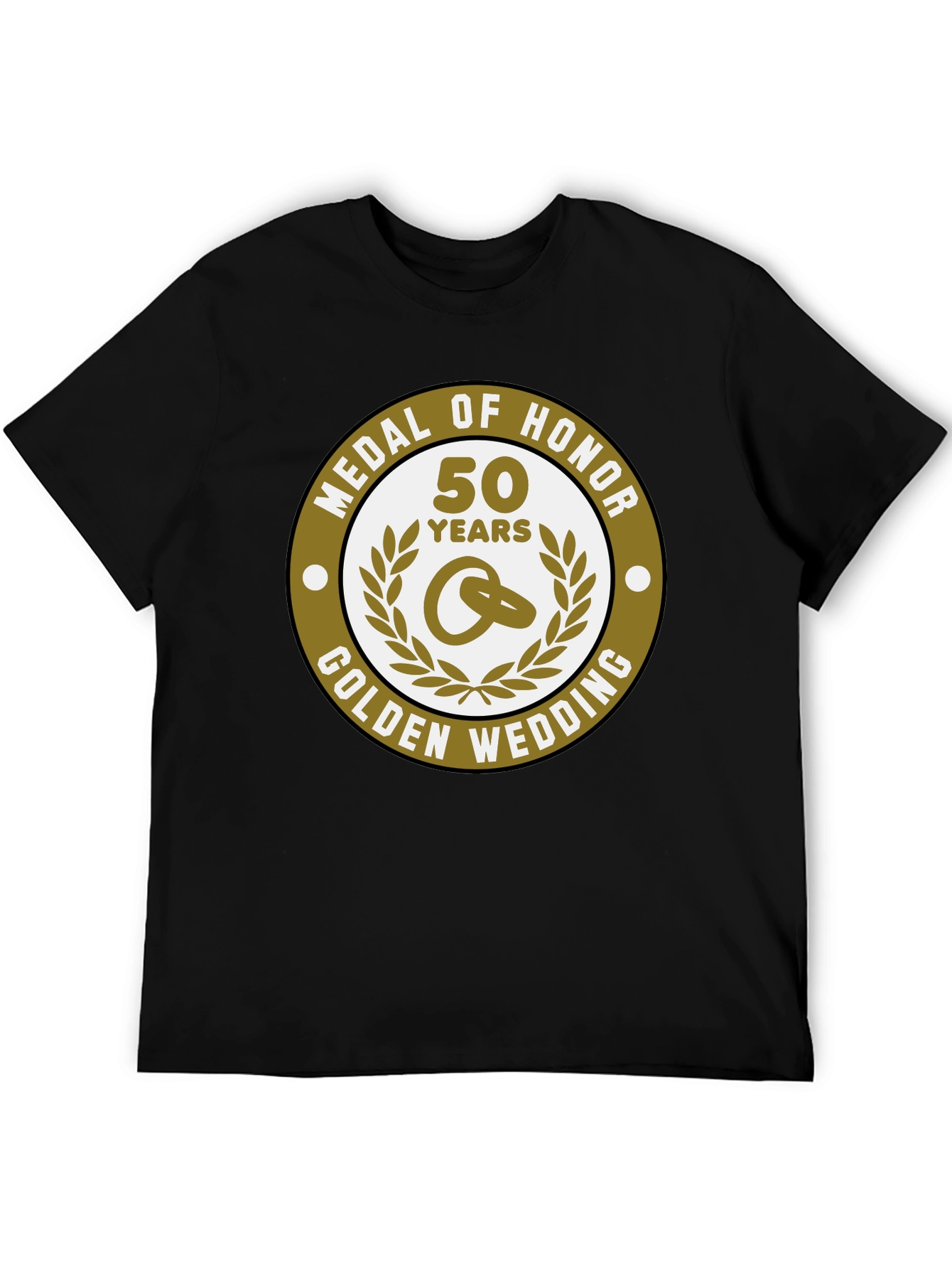 50th Golden Wedding Anniversary Medal of Honor T-Shirt
