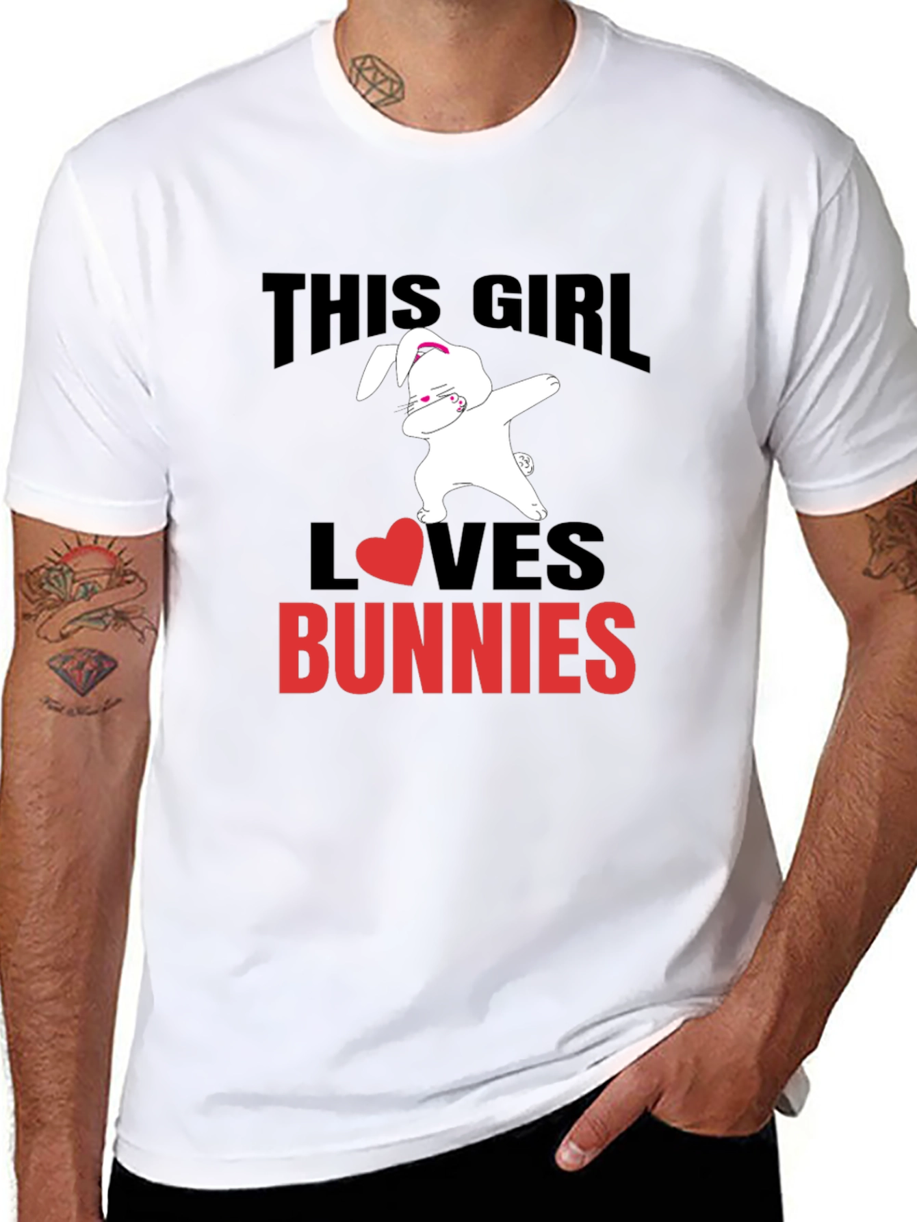 This Girl Loves Bunnies T-Shirt