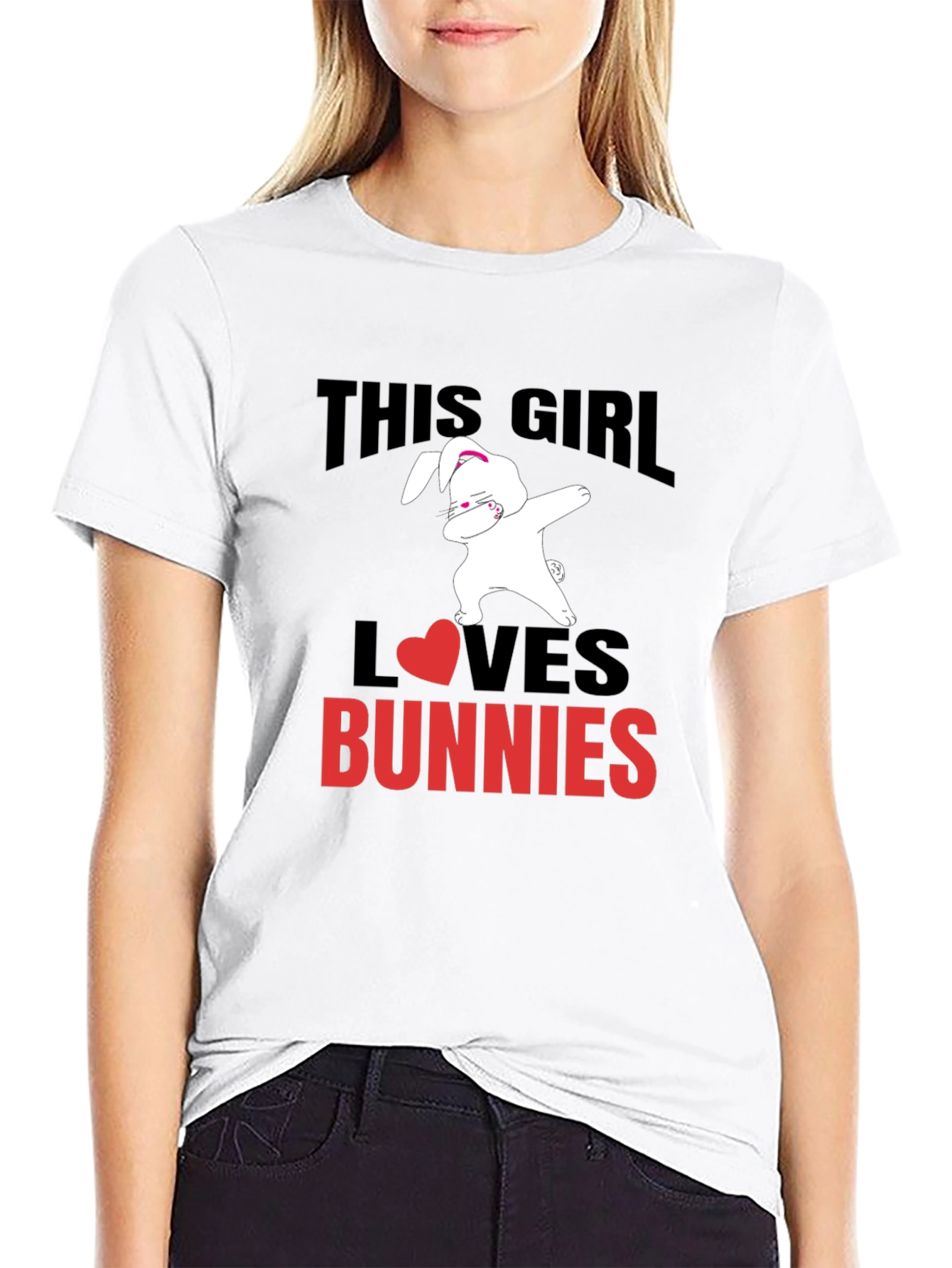 This Girl Loves Bunnies T-Shirt