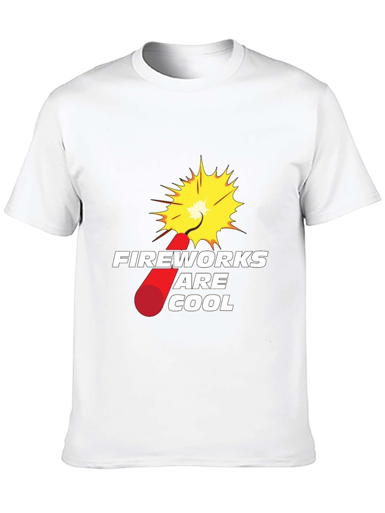 Fireworks are Cool Graphic T-Shirt